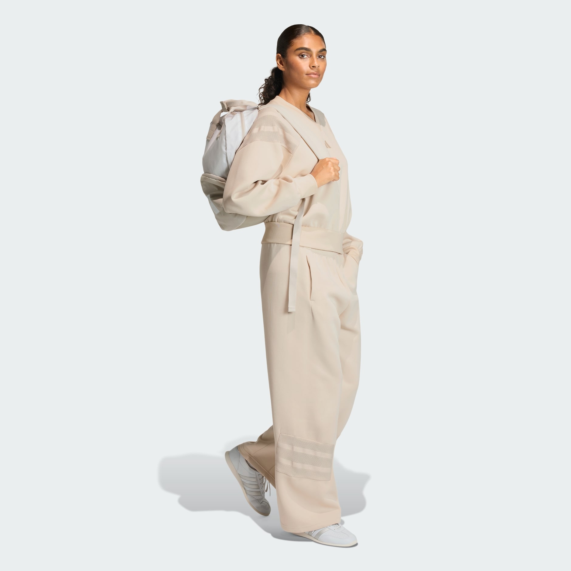 FUTURE ICONS THREE STRIPES OPEN HEM PANT