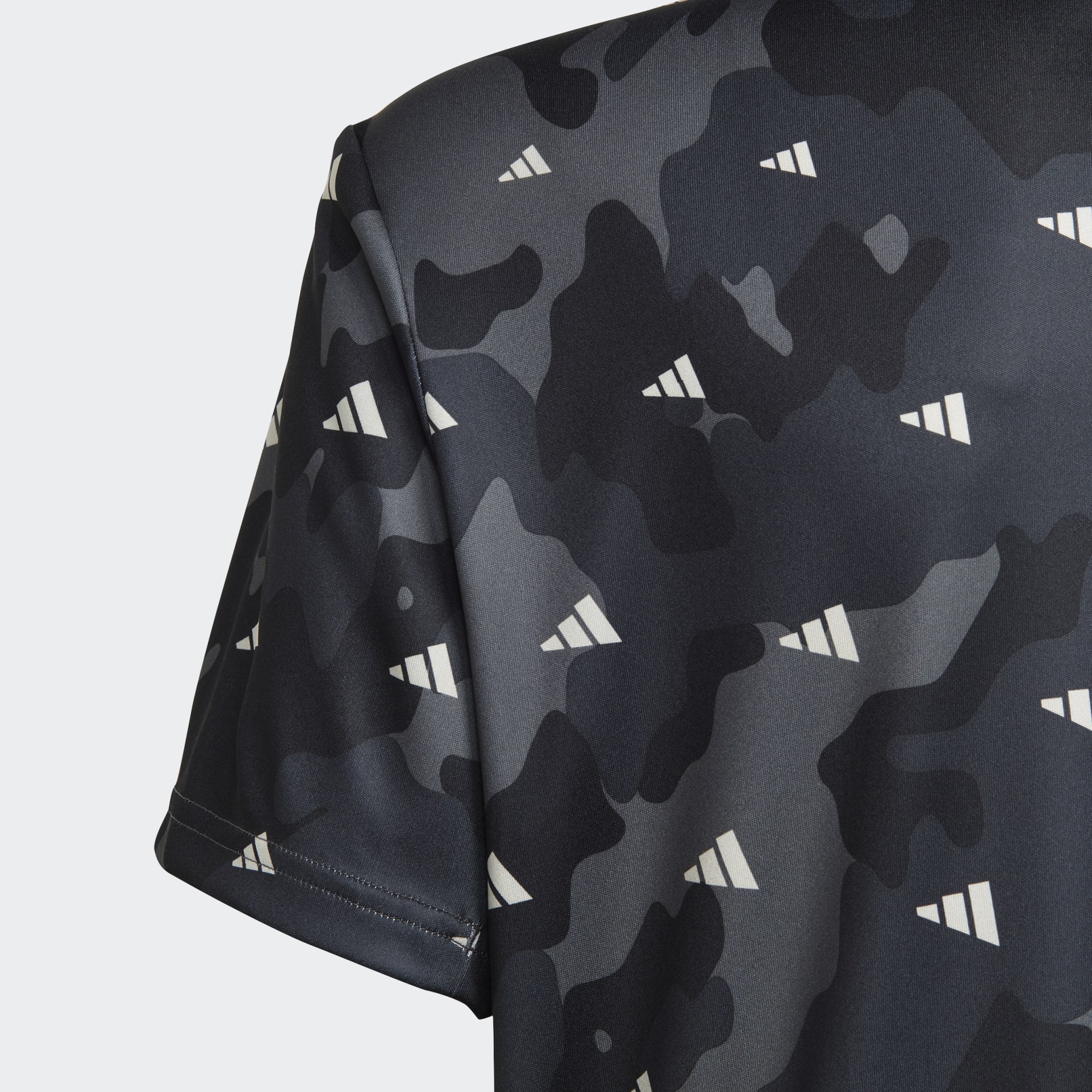 Train Essentials Seasonal AEROREADY Allover Print Regular-Fit Tee