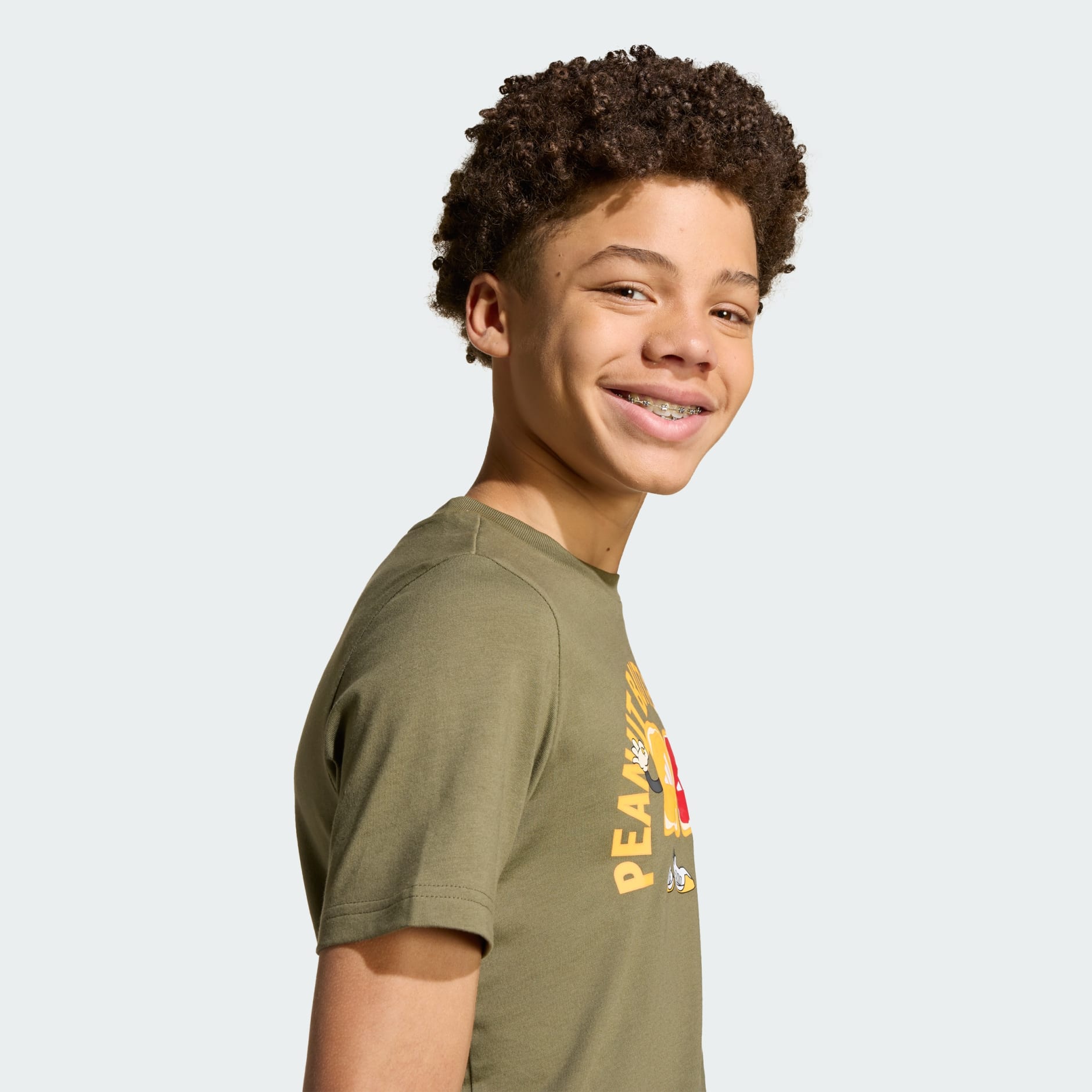 تي شيرت جرافيكي للأطفال برسومات طعام.