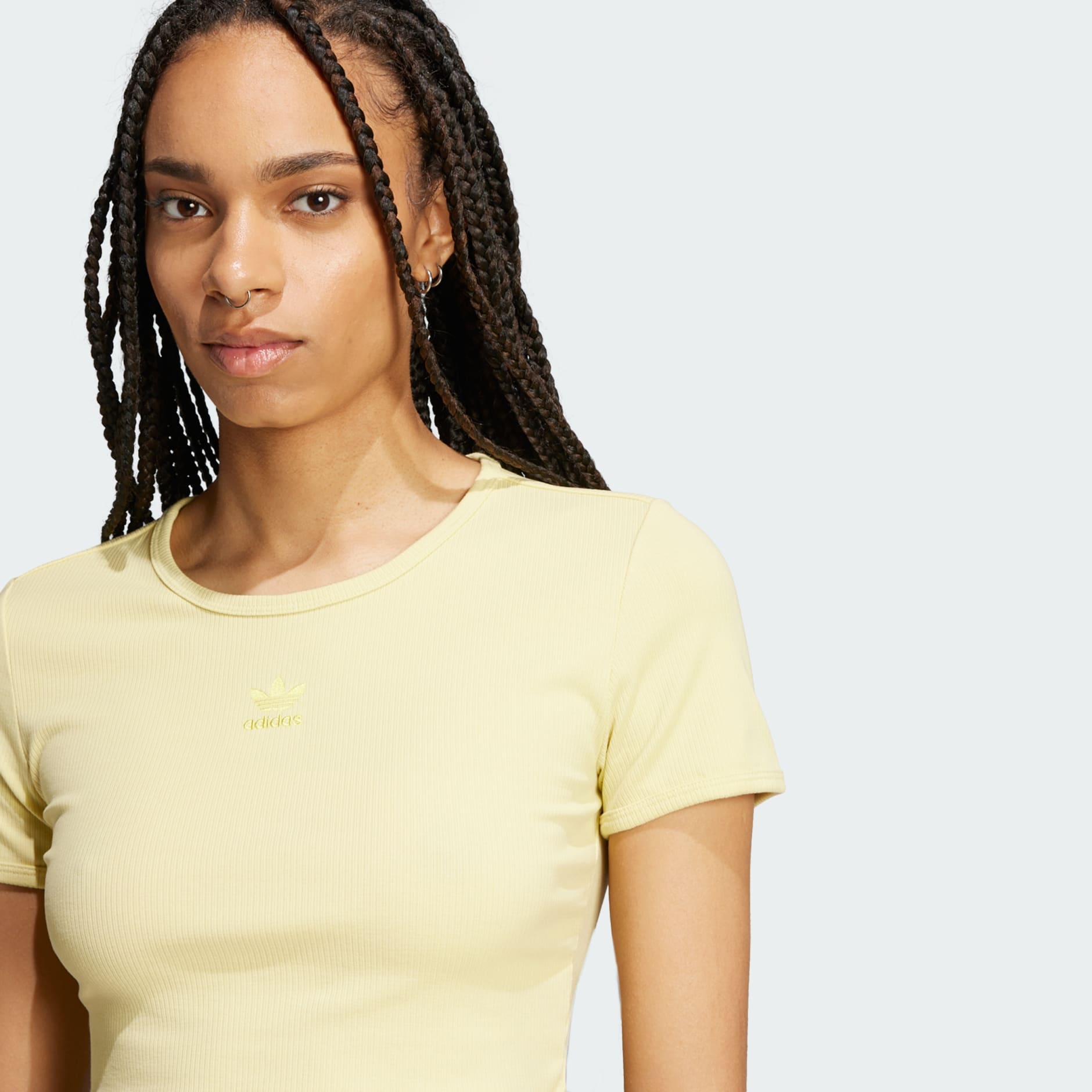 Rebrasta majica kratkih rukava Essentials