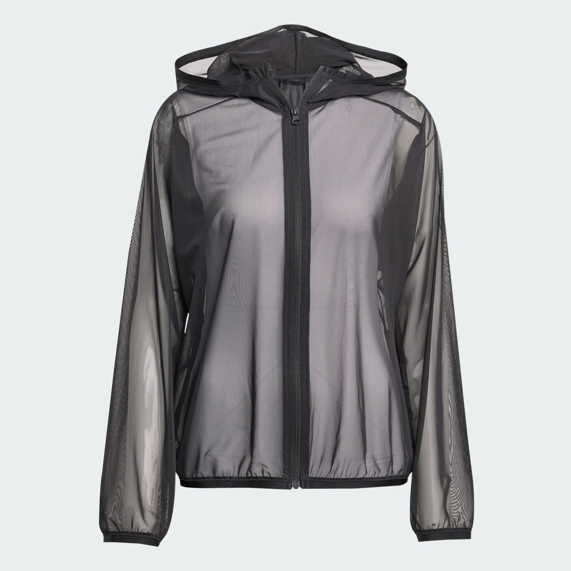 Soft Lux Mesh Full-Zip Hoodie