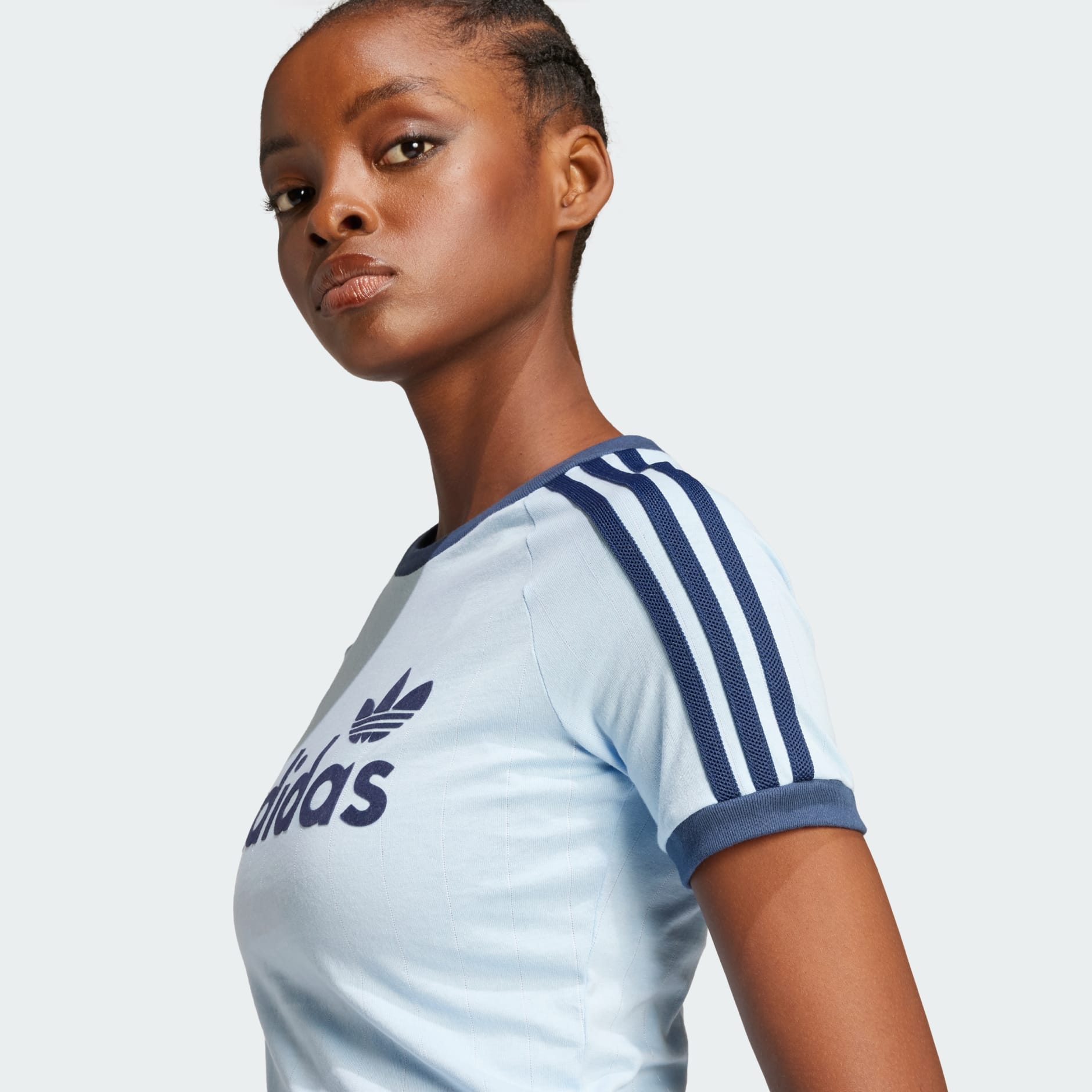 Linear Graphic Cali Tee - Blue | adidas Hong Kong