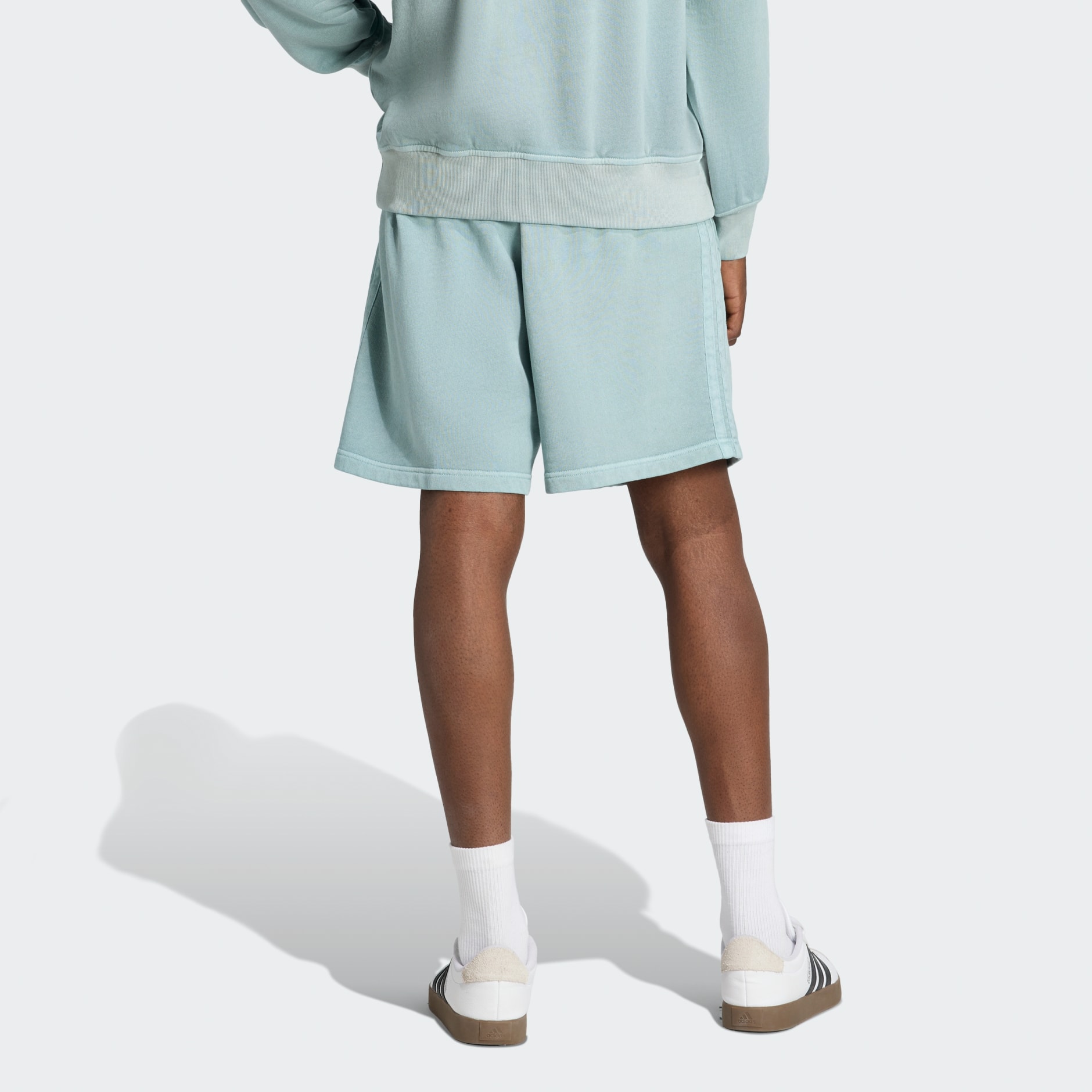 Pantaloni scurți ALL SZN din tercot flaușat prespălat, 8 inci