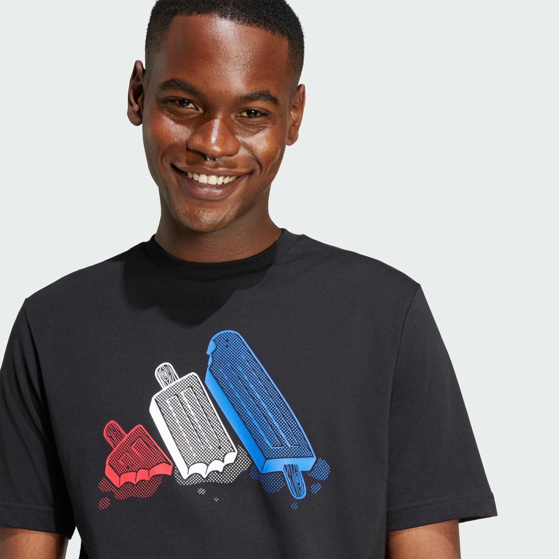 Tricou cu imprimeu Lounge Ice