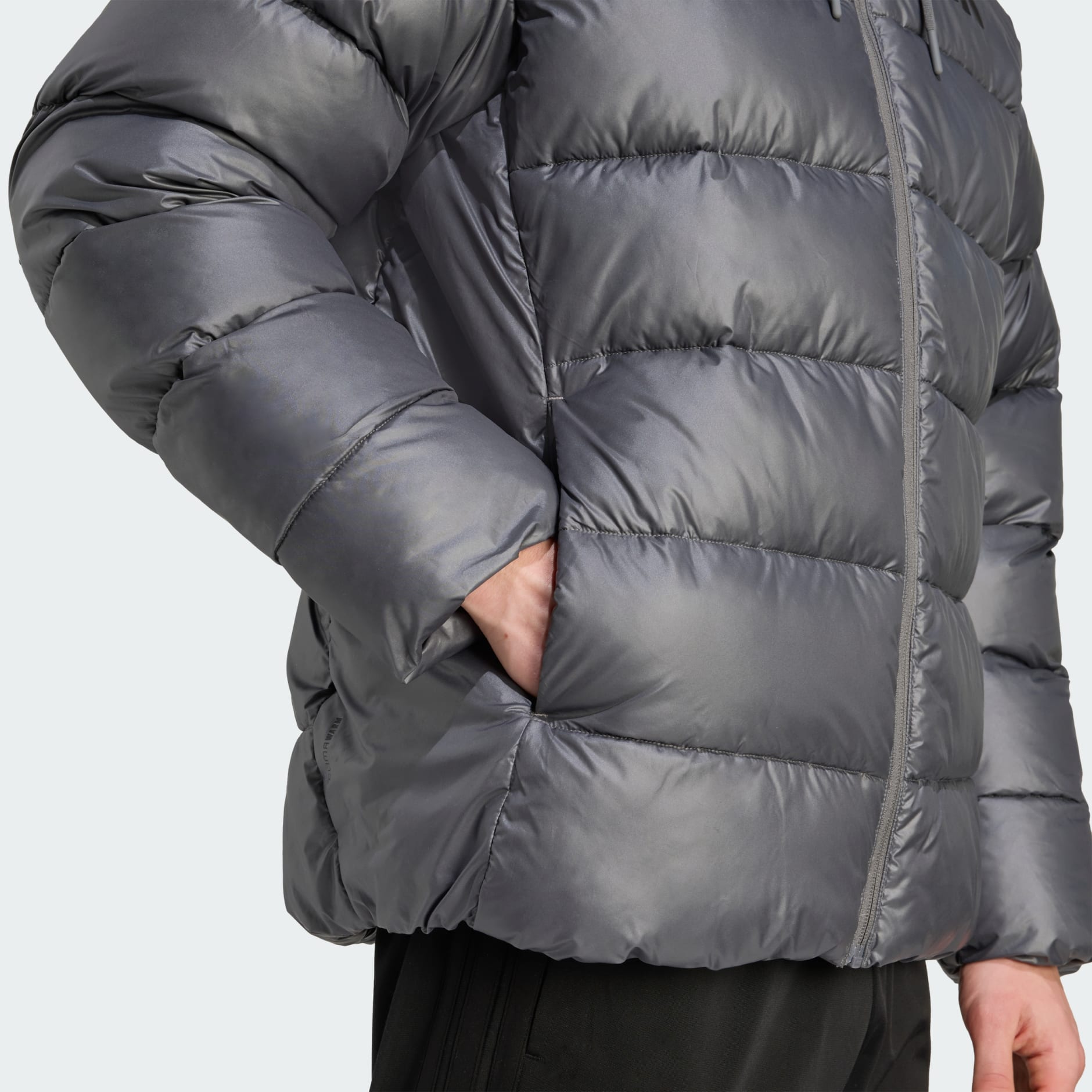 Essentials CLIMAWARM Synthetic Down Puffer Hooded Jackets