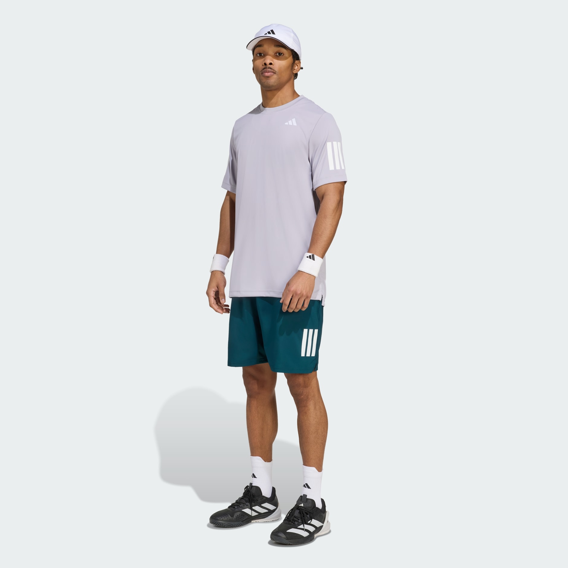 Pantaloni scurți de tenis cu 3 dungi Climacool Club