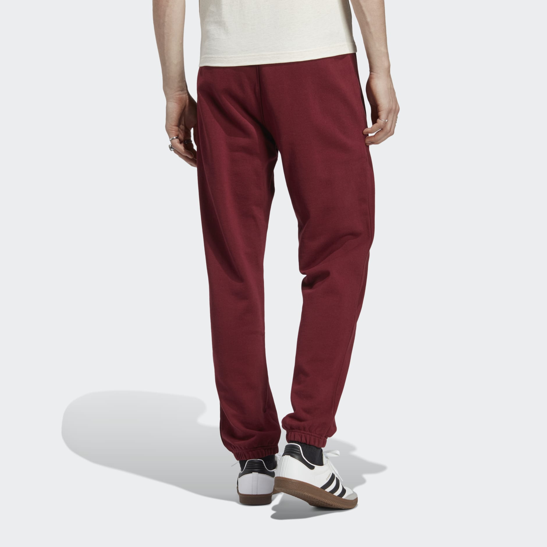 Men s Clothing adidas RIFTA Metro AAC Sweat Pants Burgundy adidas Saudi Arabia