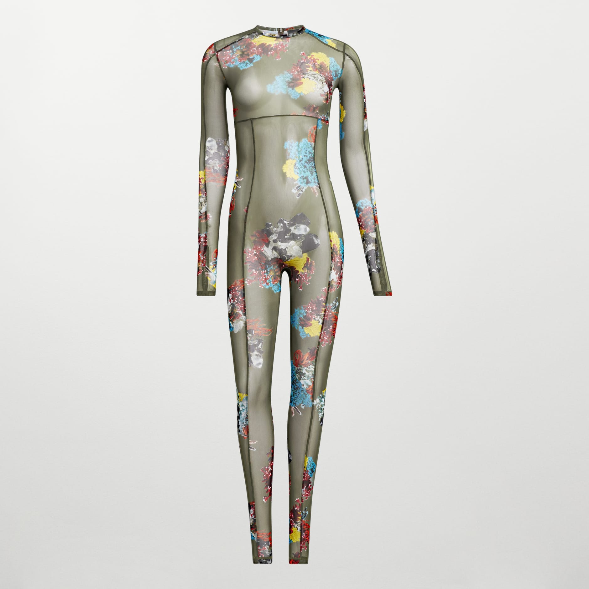Tricot Mesh Catsuit