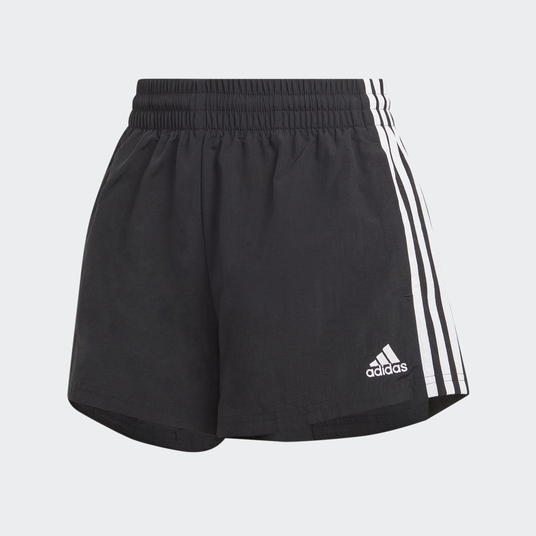 adidas Women's Loose Fit Allover Printed Satin Shorts Gray HB9451| Buy  Online at FOOTDISTRICT