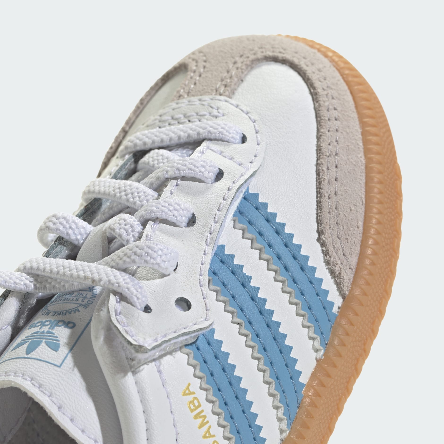 נעלי ילדים עם סגירת שרוכים אלסטיים Samba OG Comfort