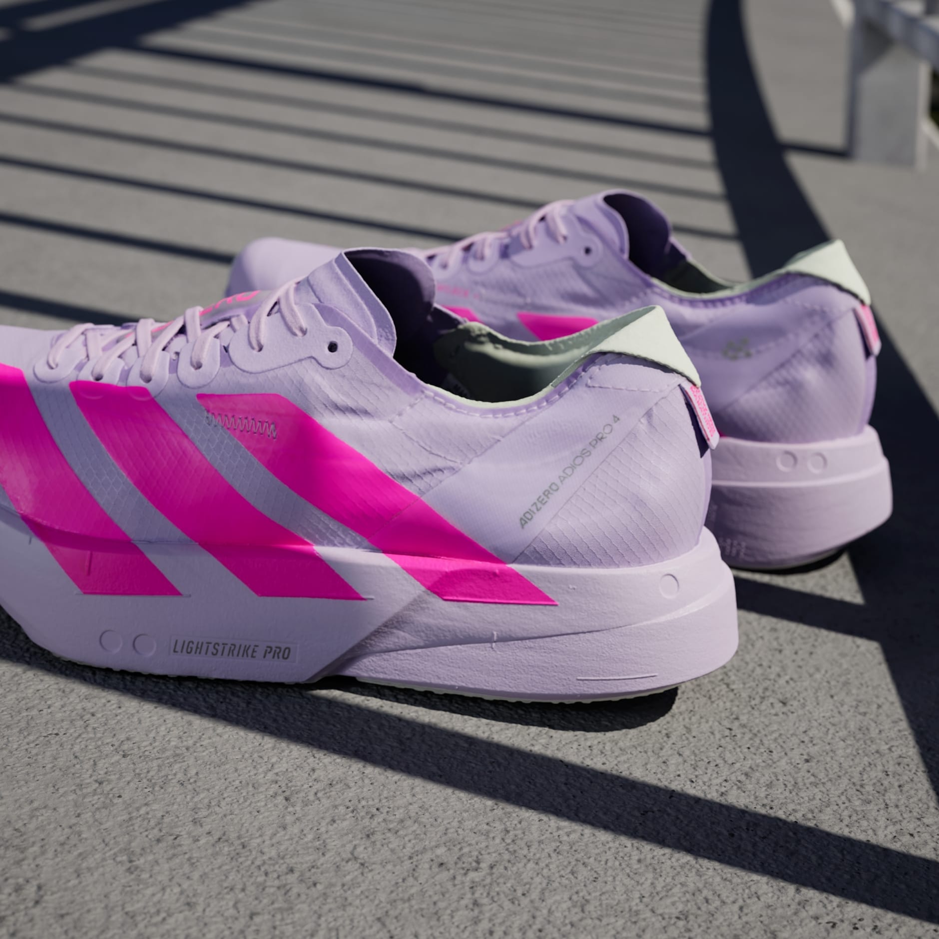 Adizero Adios Pro 4 BMW Berlin Marathon 2025 shoes - Purple
