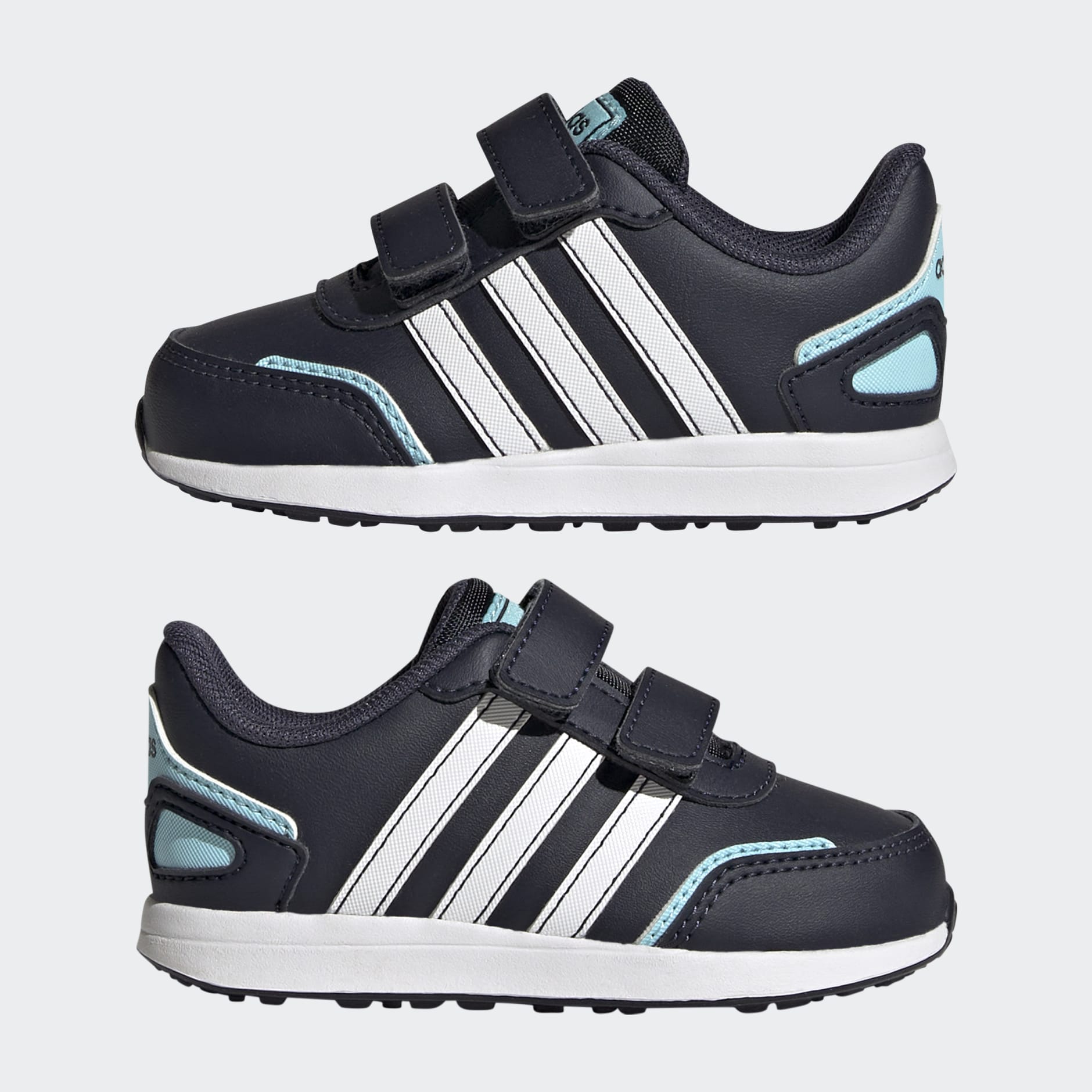 VS Switch 3 Lifestyle Running Hook and Loop Strap Shoes