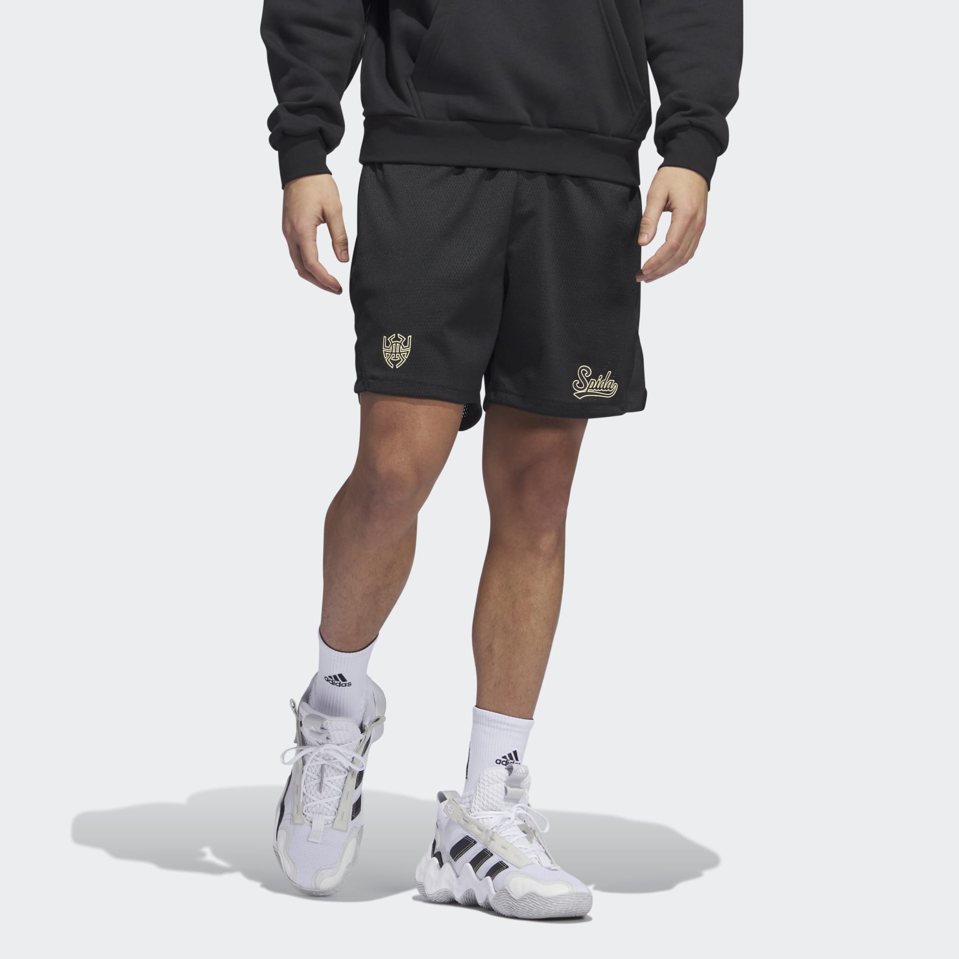 Adidas originals best sale tape poly shorts