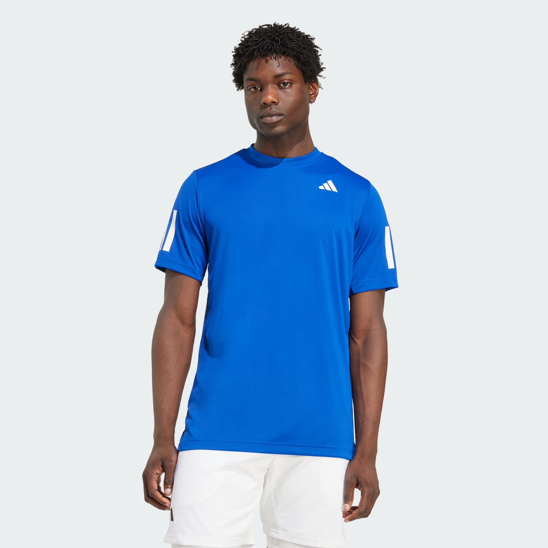 T-shirt Club Tennis Climacool 3 bandes