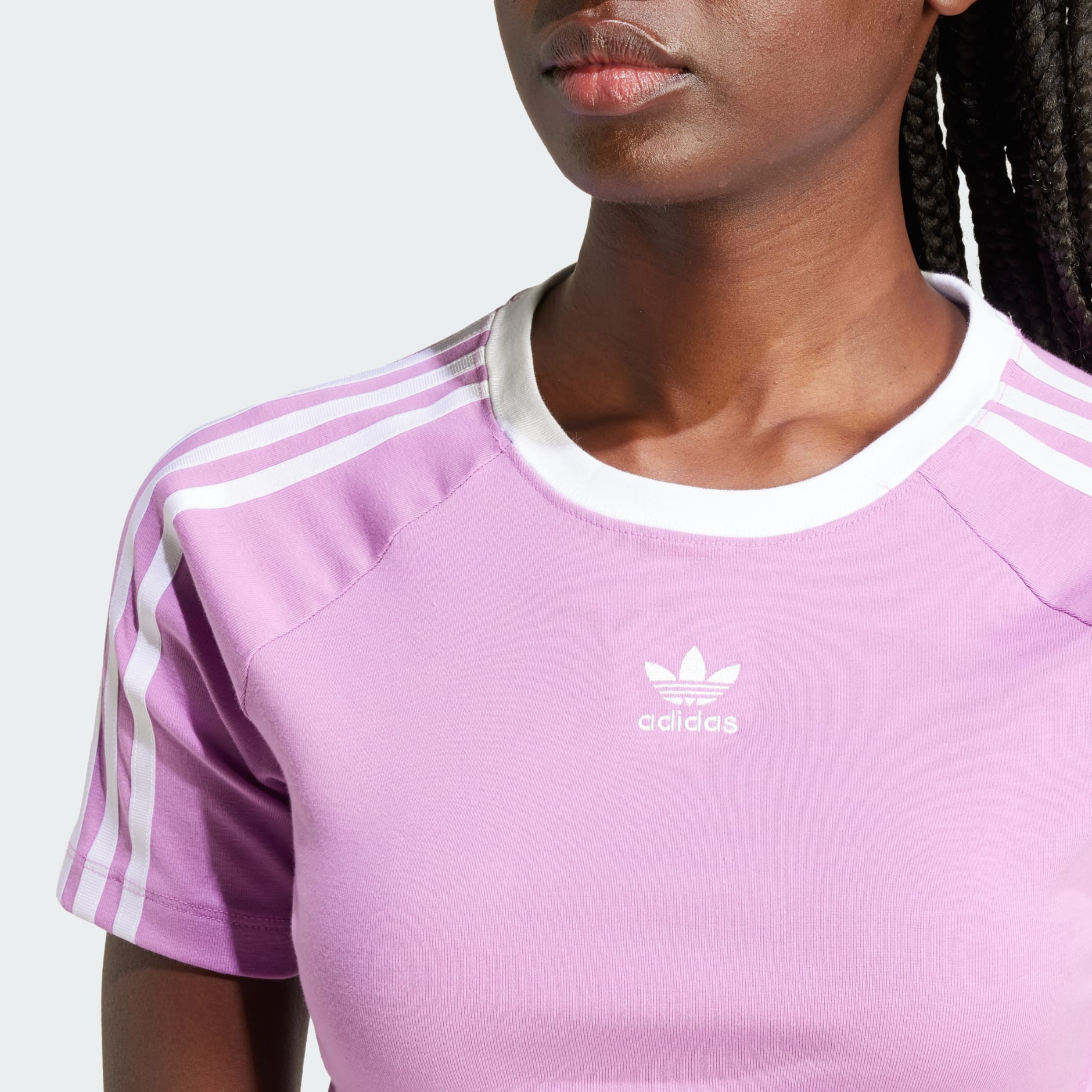 Light pink adidas shops shirt womens