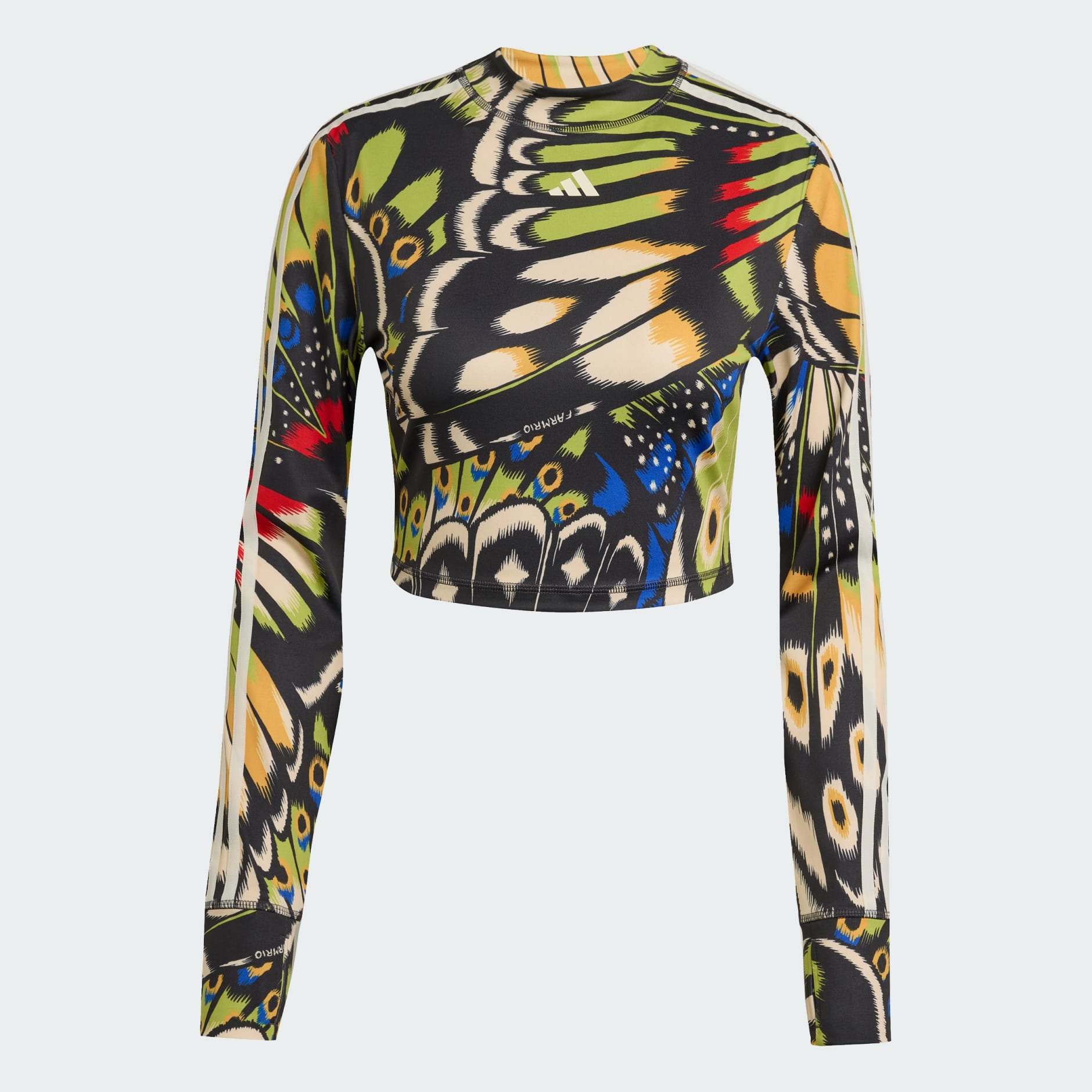 توب بأكمام طويلة adidas X Farm Rio