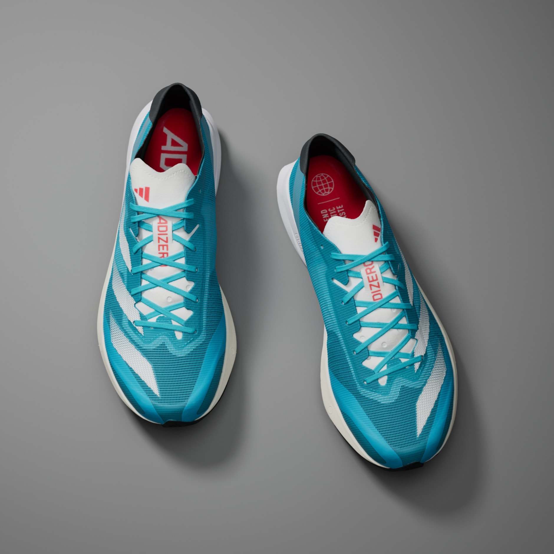 Men's Shoes - Adizero Adios 8 Shoes - Turquoise | adidas Egypt