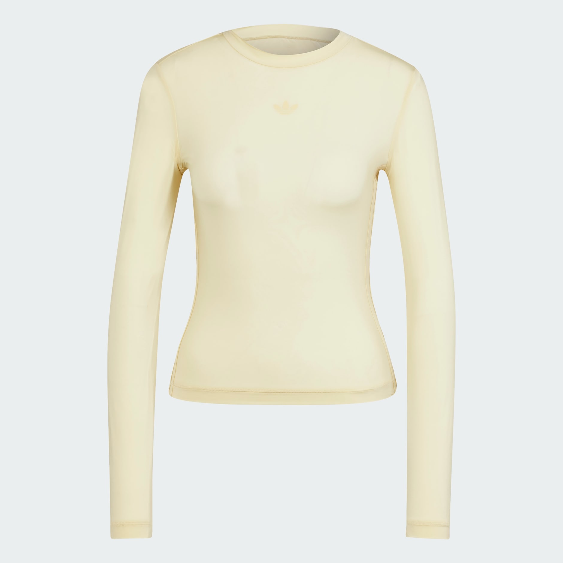 Adicolor Sheer 3-Stripes Long Sleeve Tee