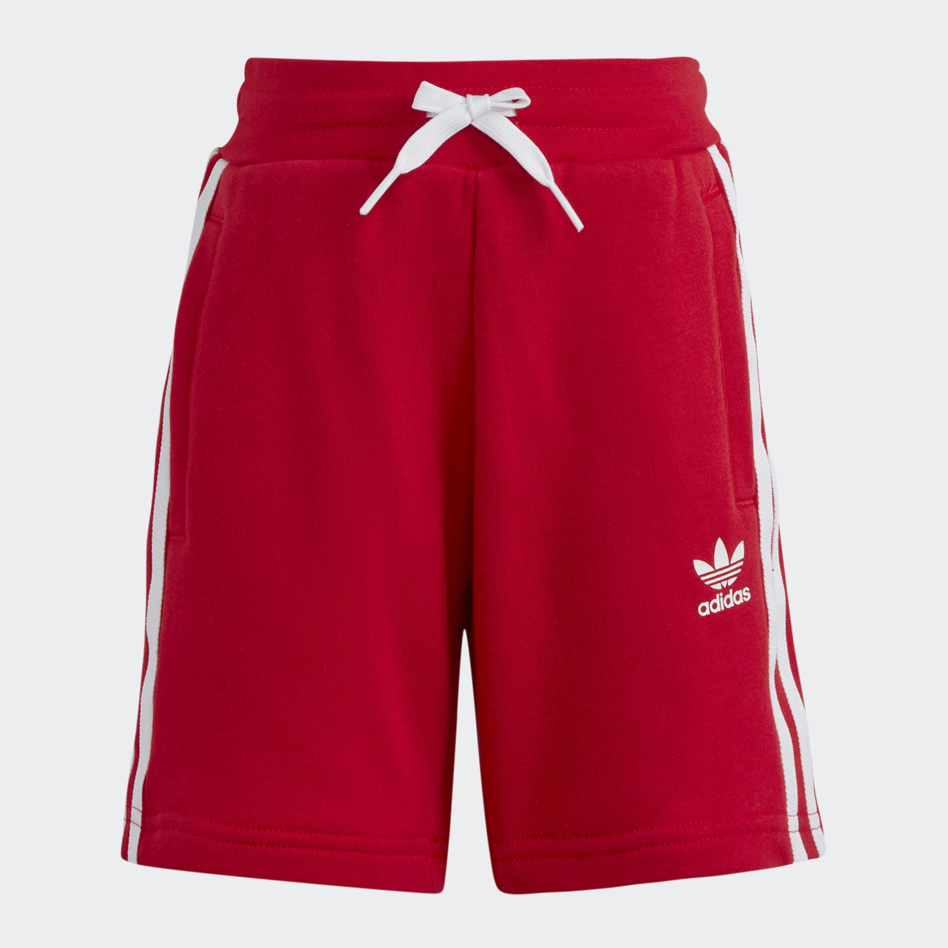 Kids Clothing - Adicolor Shorts and Tee Set - Red | adidas Oman