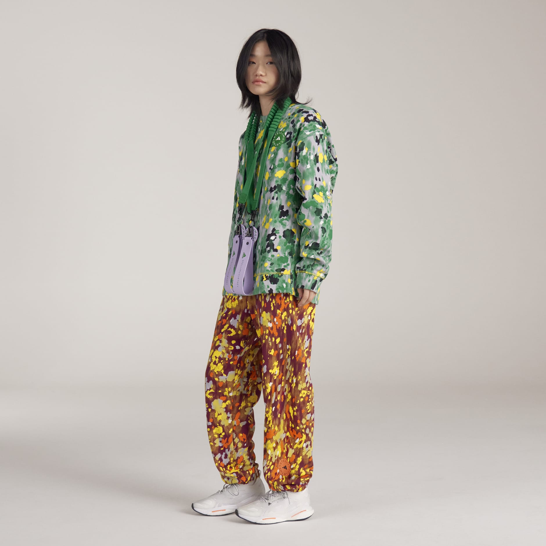 Clothing - adidas by Stella McCartney Floral Print Sweatshirt - White ...