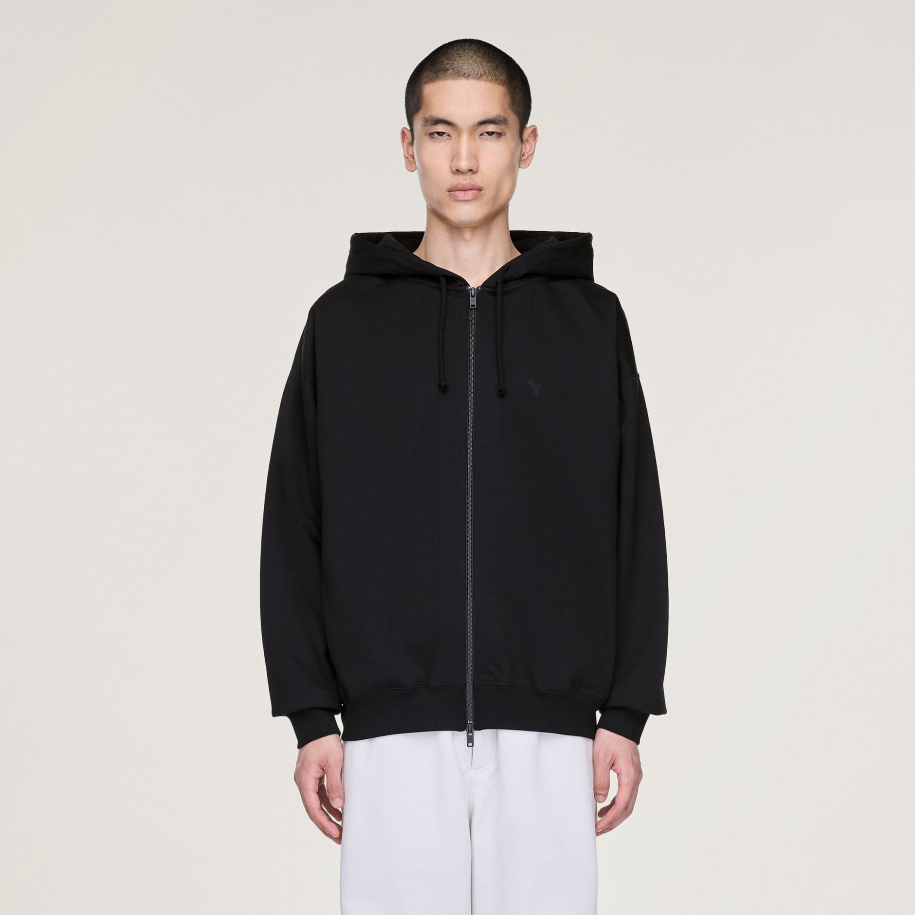 Y-3 起毛テリー ジップパーカー