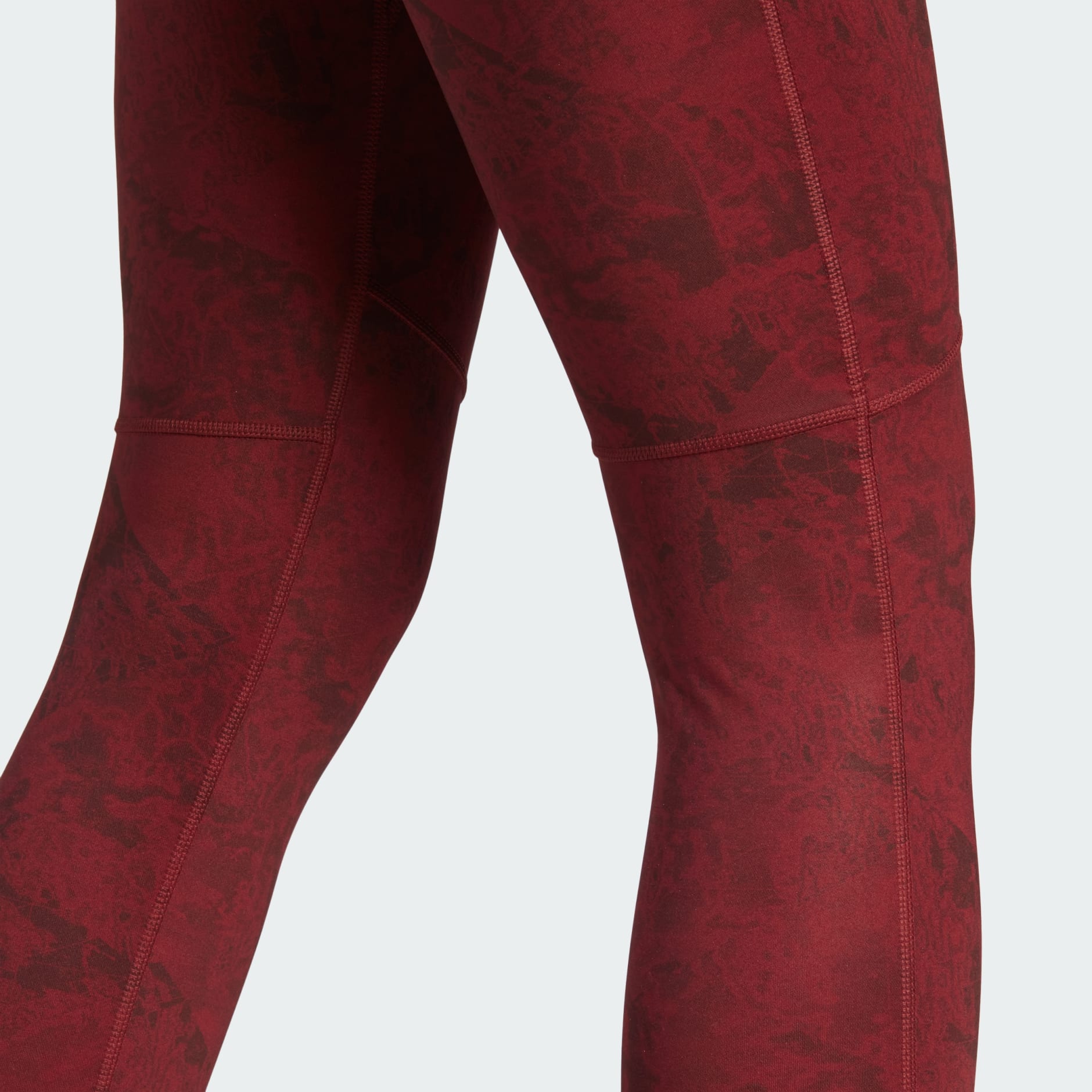 Clothing - Terrex Multi Africa - Allover Print Burgundy | South Leggings adidas