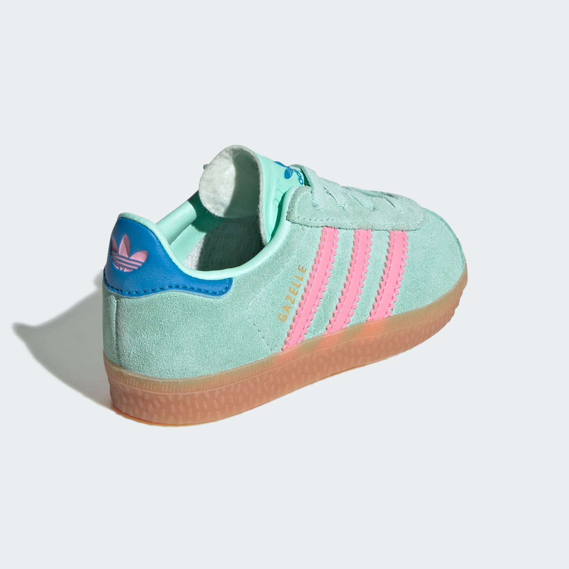 Gazelle Comfort Closure Elastic Laces Shoes Kids