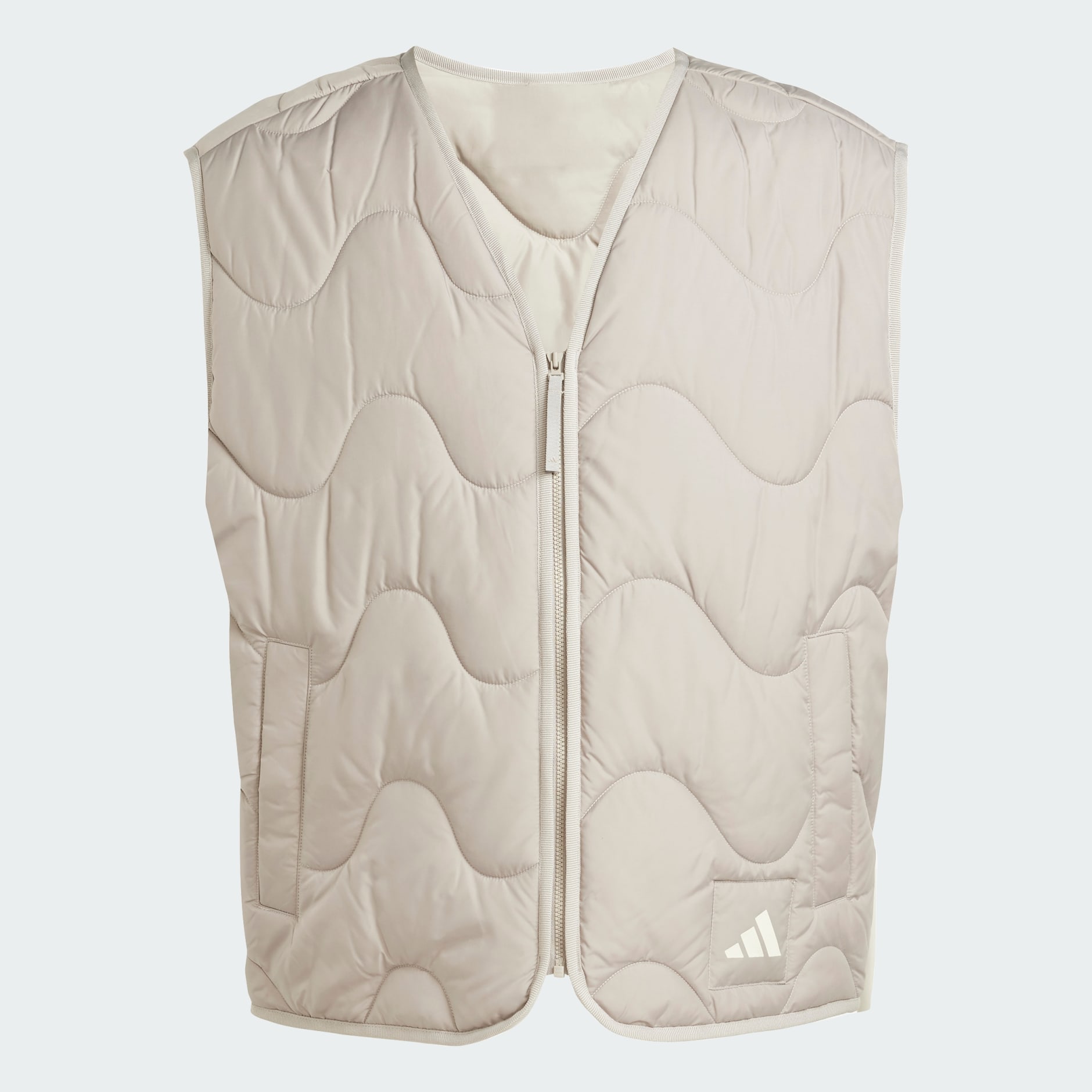 Nuganic Light Insulation Vest - Beige | adidas Hong Kong