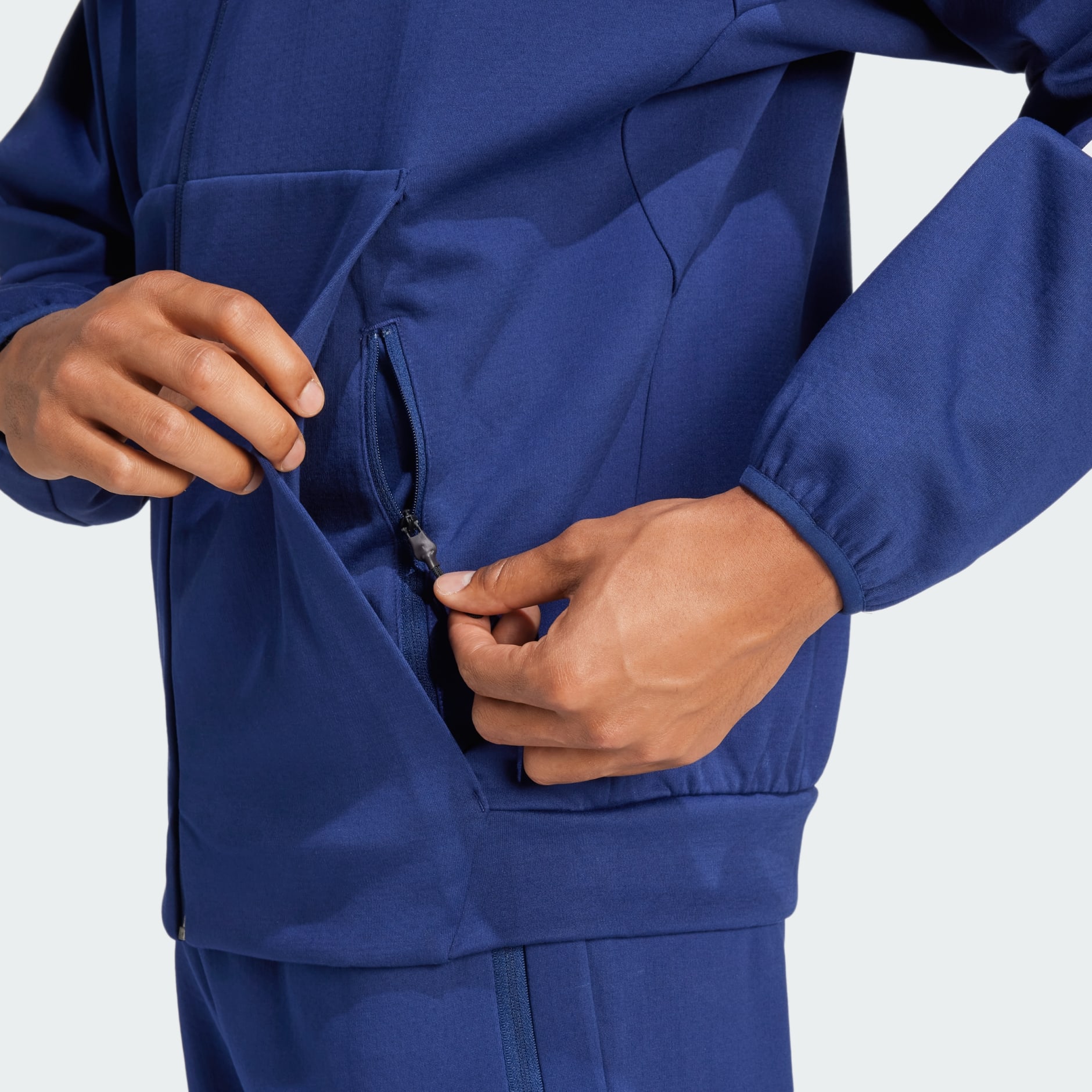 Bluză de trening cu glugă și fermoar lung Franța Travel Z.N.E.