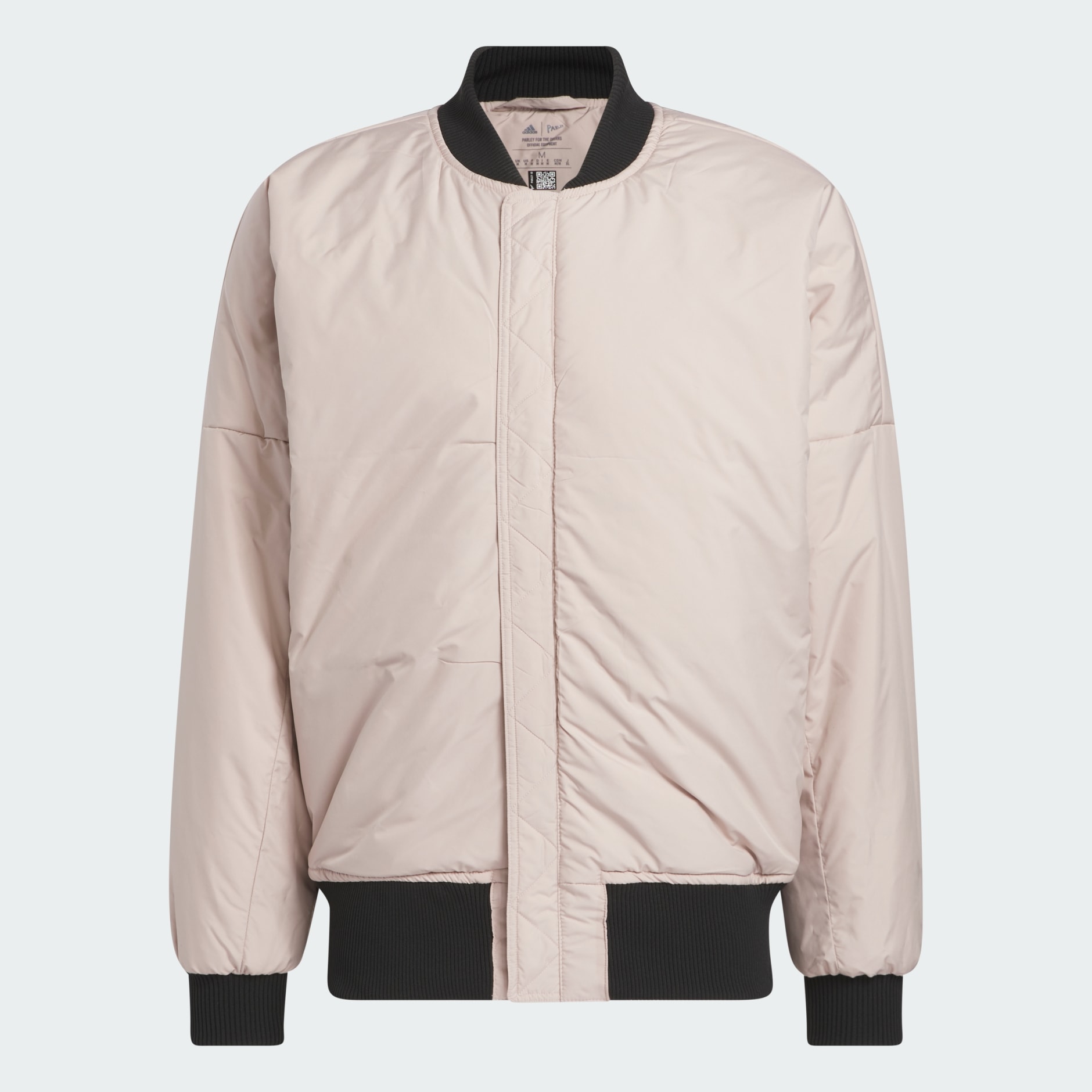 Adidas leather bomber jacket deals