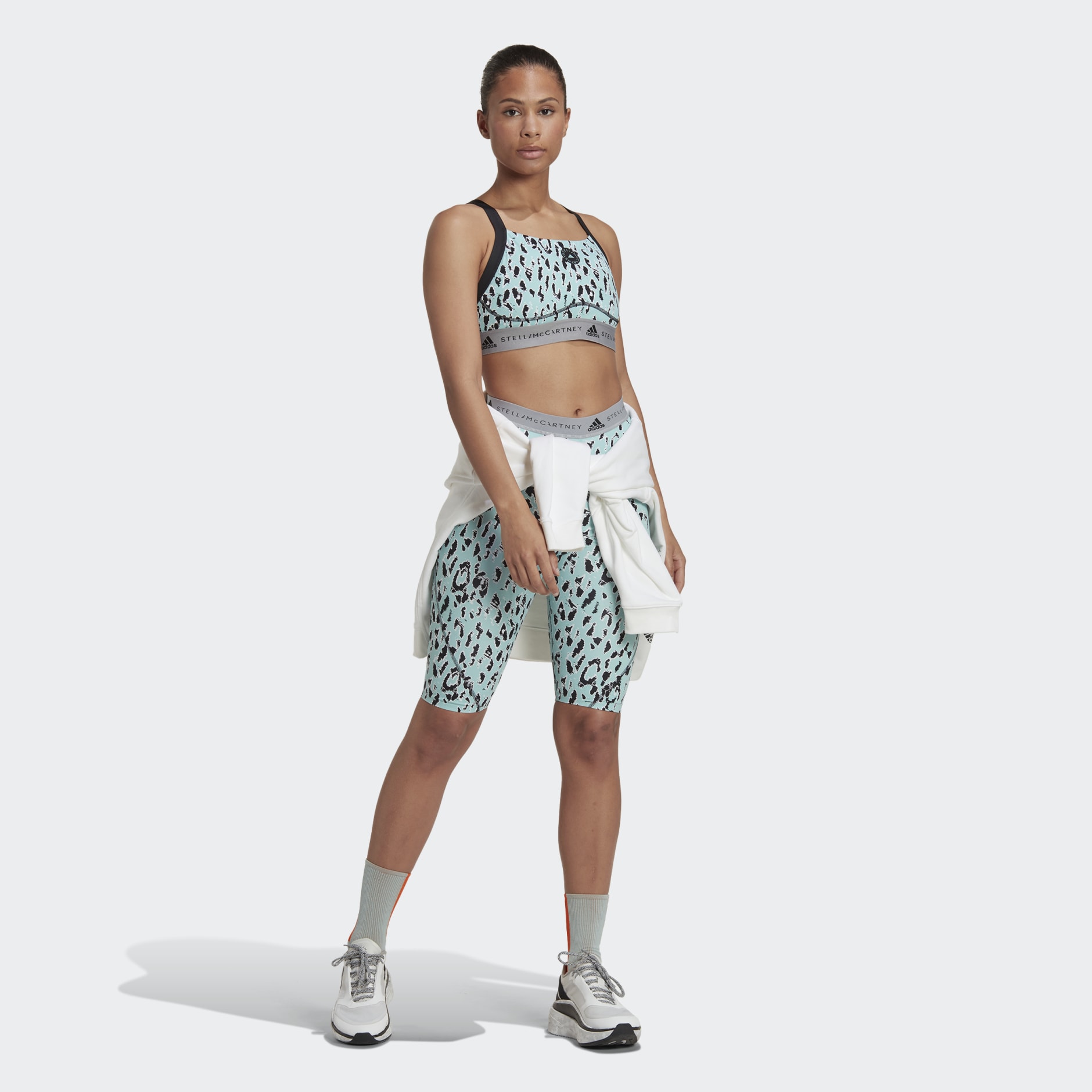 ADIDAS BY STELLA MCCARTNEY TRUEPURPOSE MEDIUM SUPPORT PRINTED BRA
