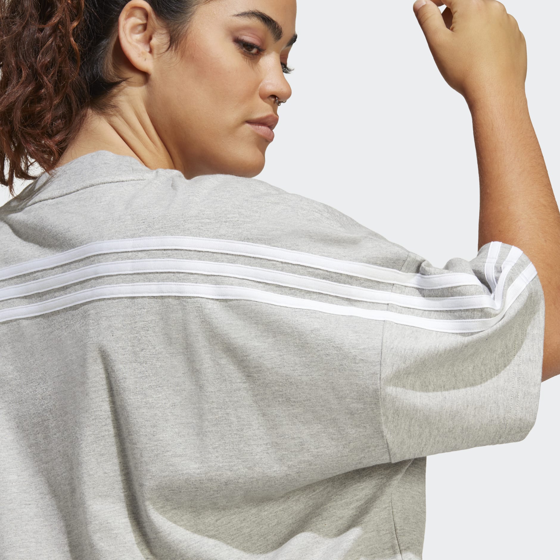 Future Icons 3-Stripes Tee (Plus Size)