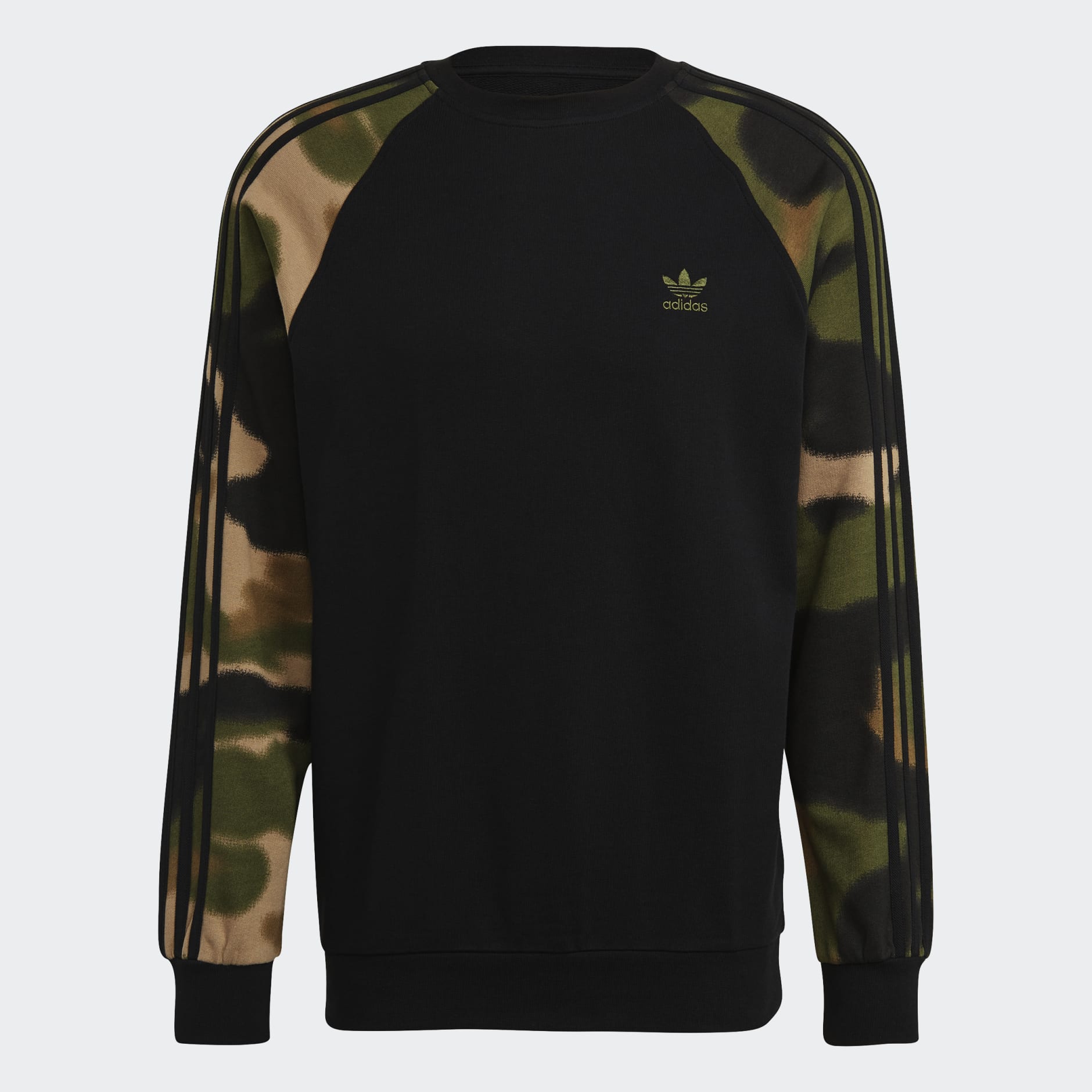 Camo Stripes Crewneck Sweatshirt