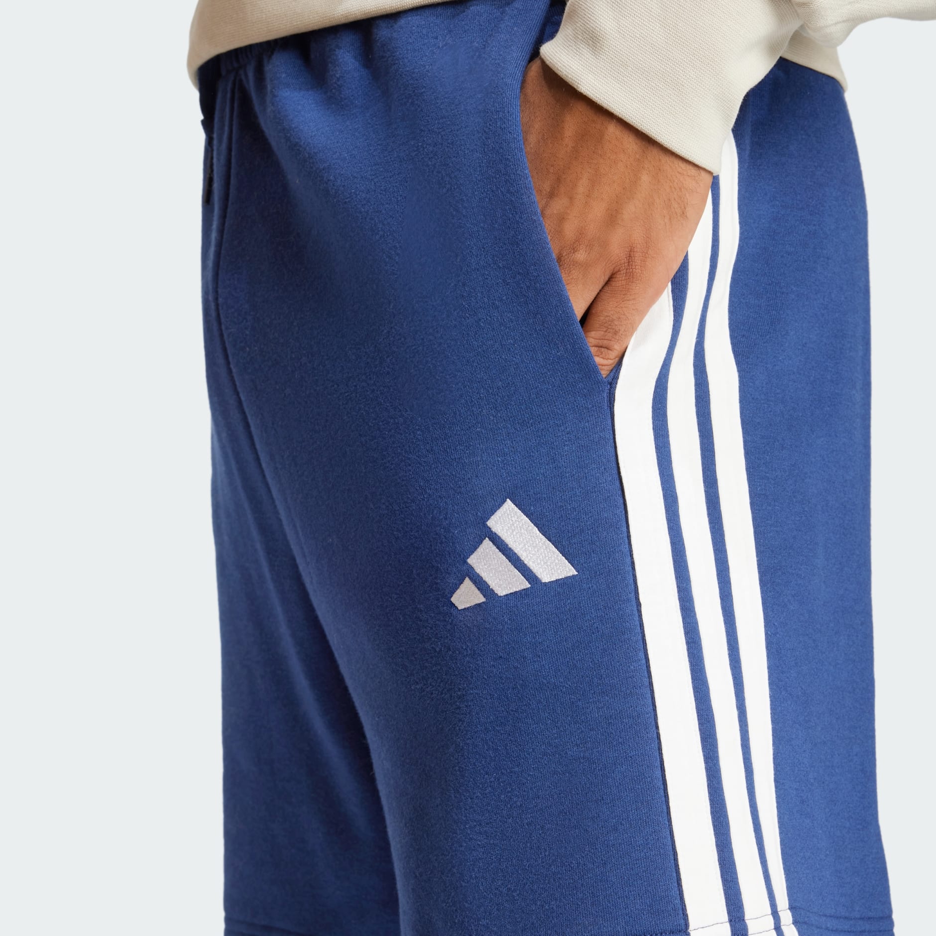 Essential 3-Stripes French Terry Shorts