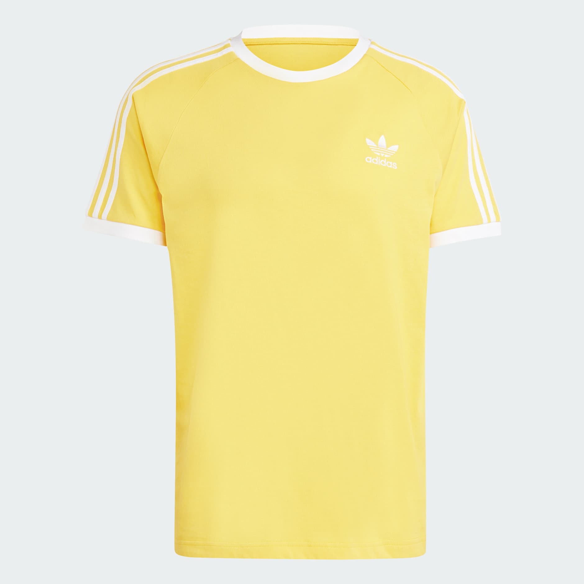 Adidas Adicolor Classics 3 Stripes Tee Yellow Adidas Uae