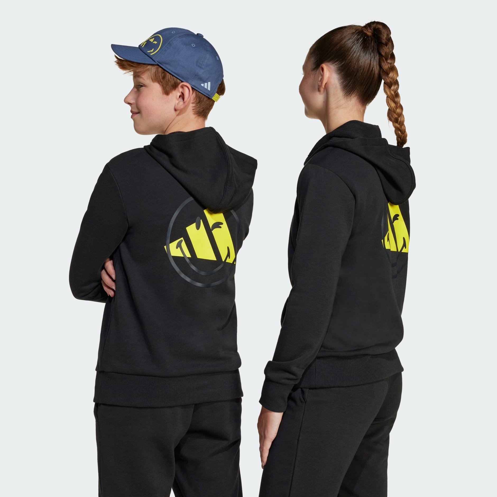 adidas adidas x Smileyworld Hoodie Kids - Black | adidas UAE