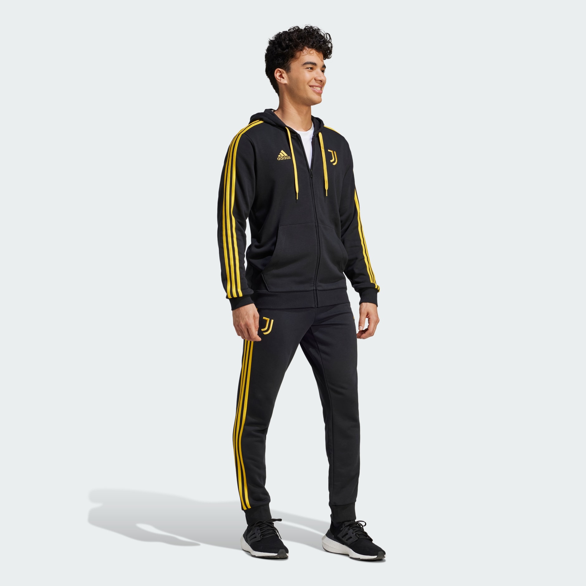 Clothing - Juventus DNA Full-Zip Hoodie - Black | adidas South Africa