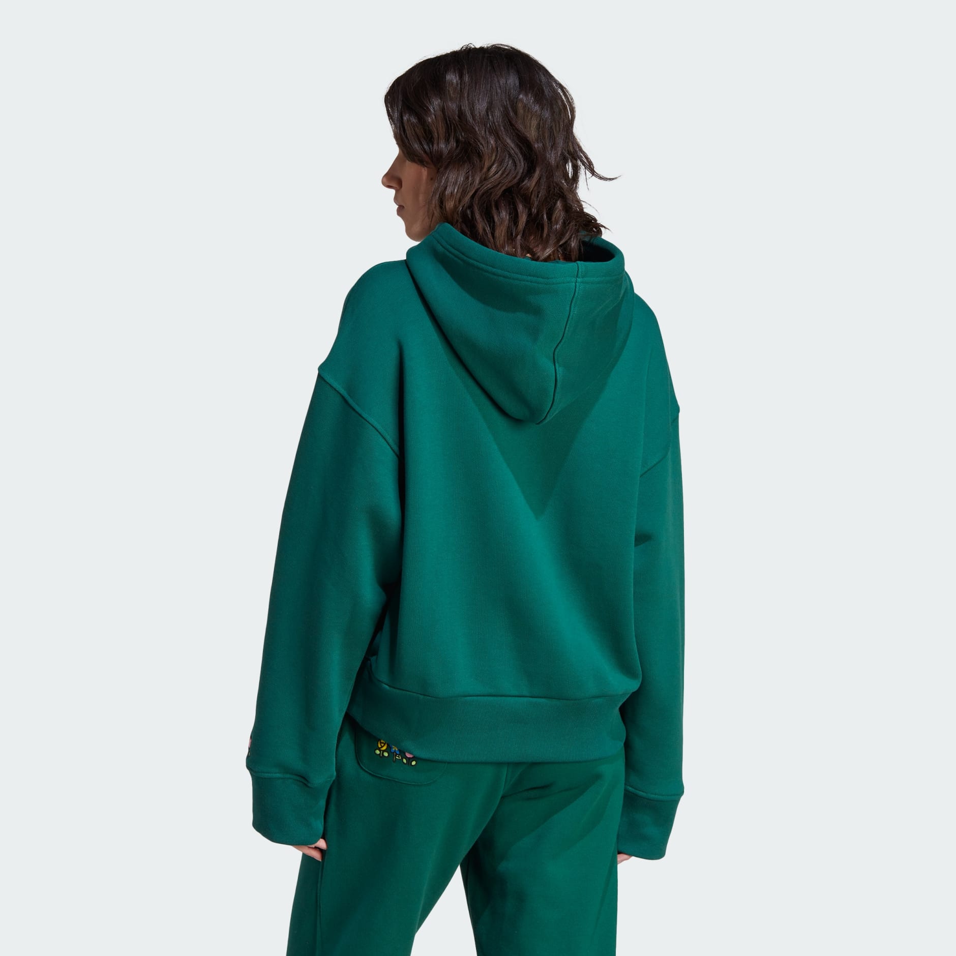 Women's Clothing - adidas Originals x Hello Kitty Hoodie - Green ...