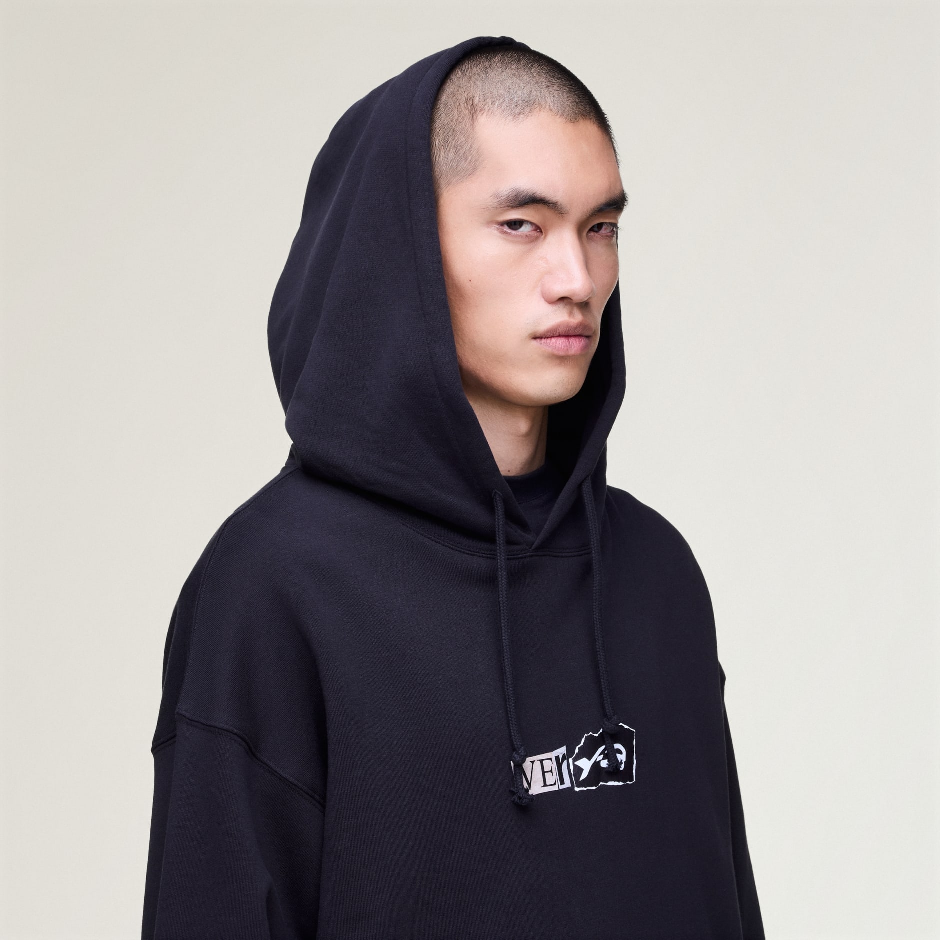 Y-3 BRUSHED TERRY GFX HOODIE