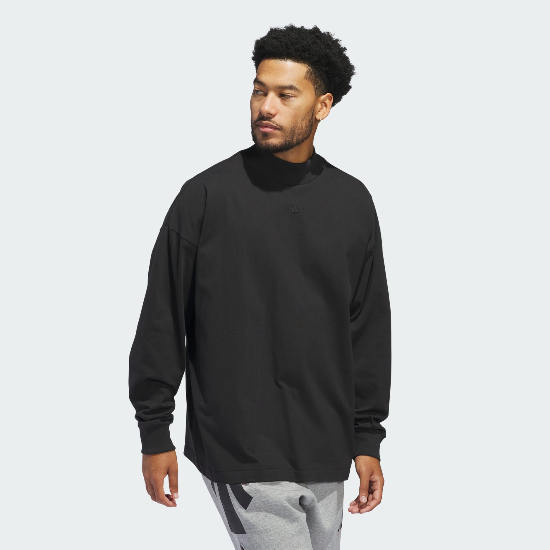 adidas adidas Basketball Long Sleeve Tee - Black | adidas UAE