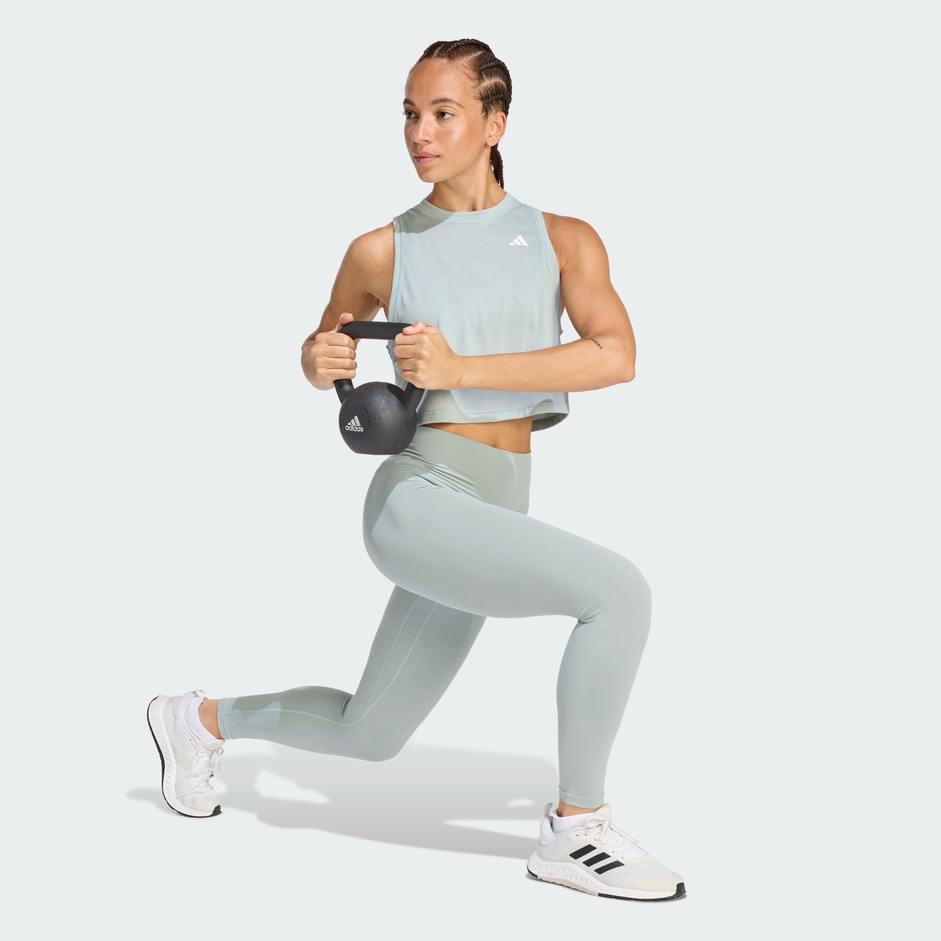 Camiseta sin mangas de training Essentials Boxy