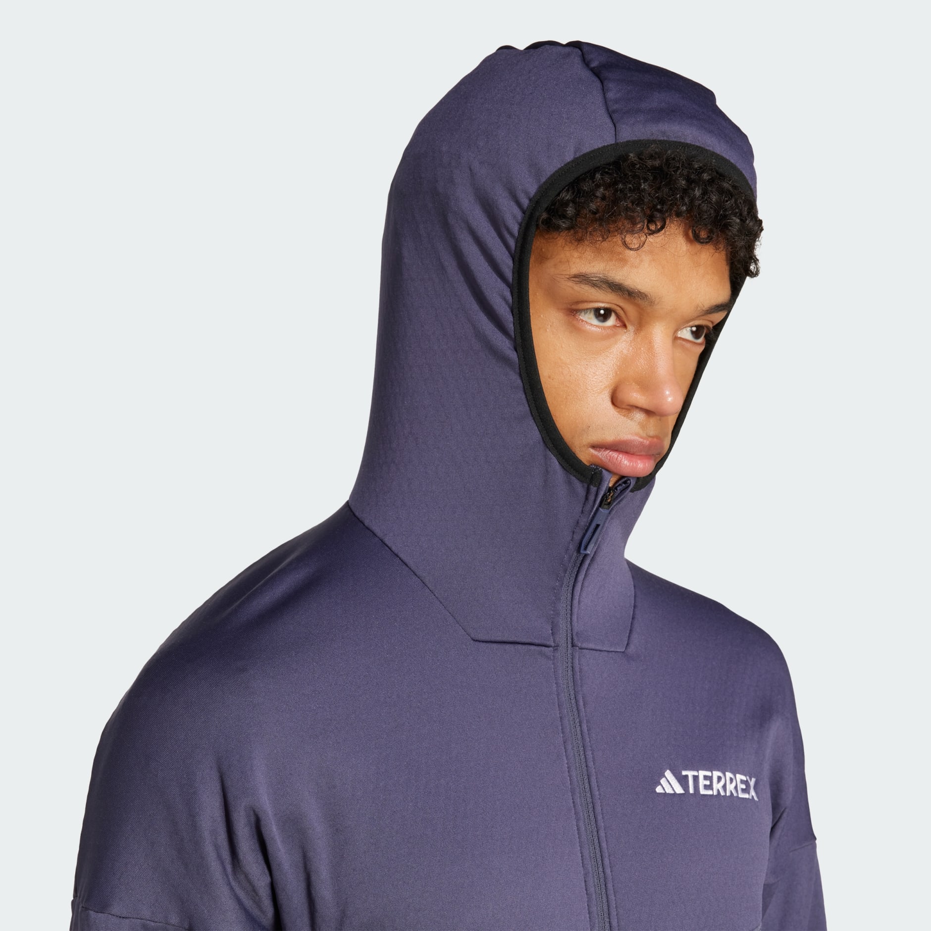 Jachetă cu glugă Terrex Xperior CLIMAWARM Light din fleece