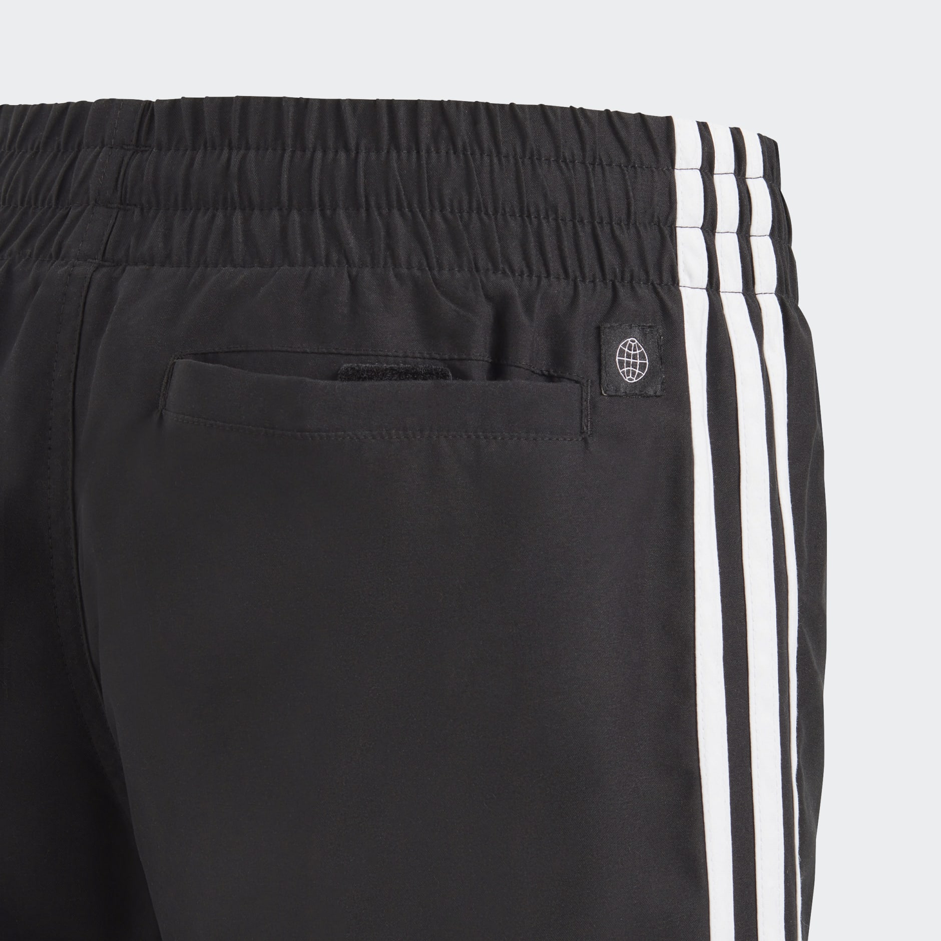 adidas Originals Adicolor 3-Stripes Swim Shorts - Black