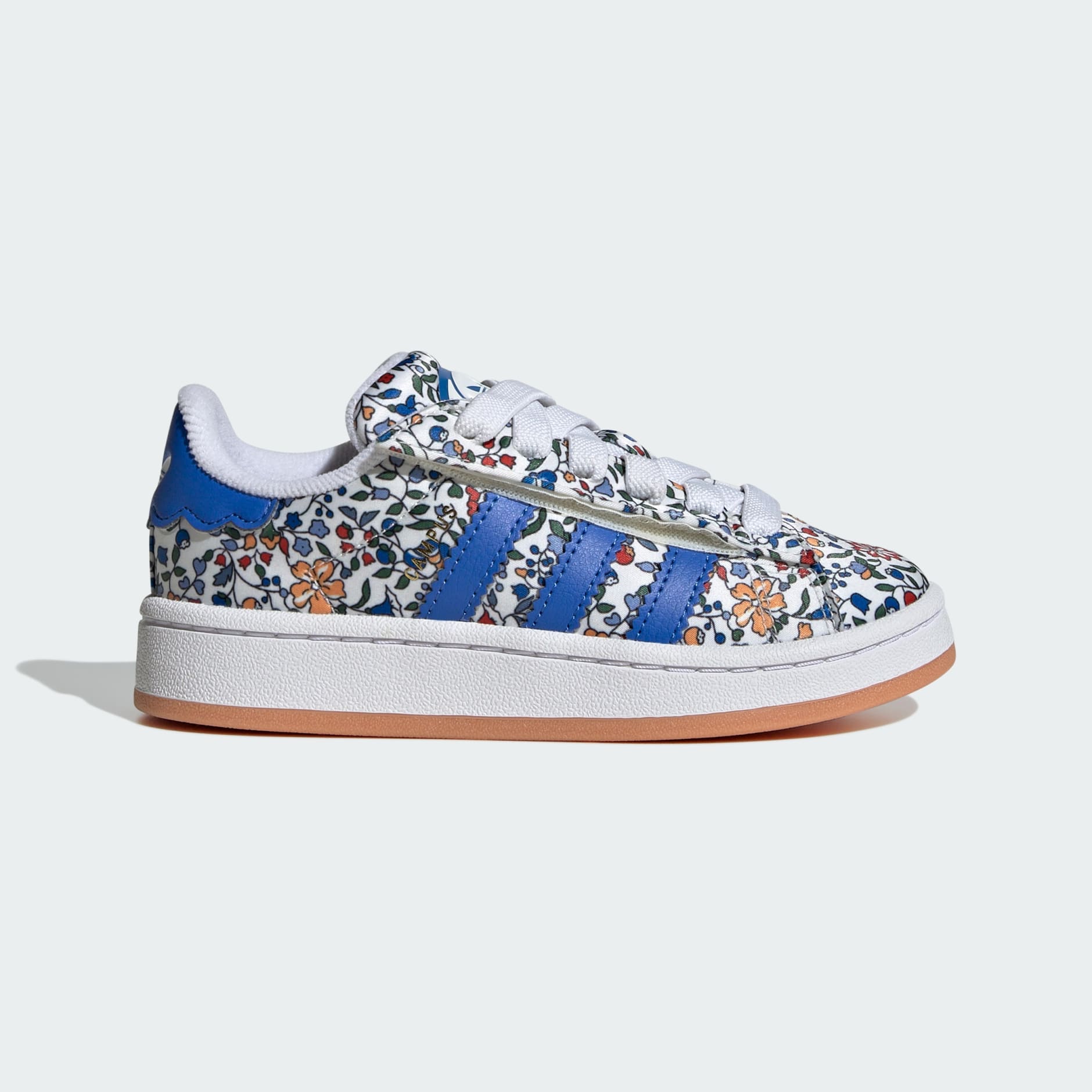 Campus 00s x Liberty London Pantofi pentru copii cu șiret elastic și &icirc;nchidere confortabilă