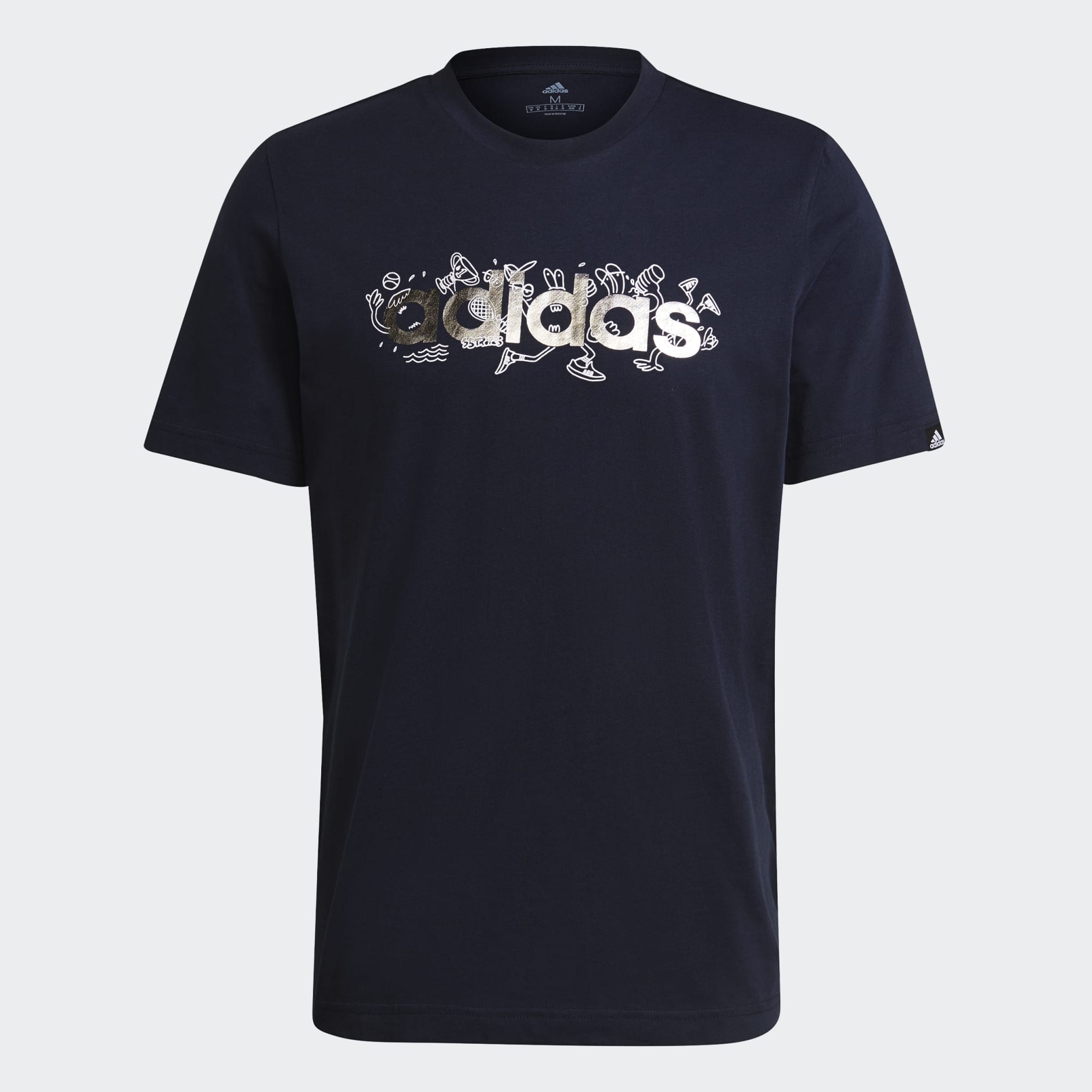 Doodle Foil Graphic Tee