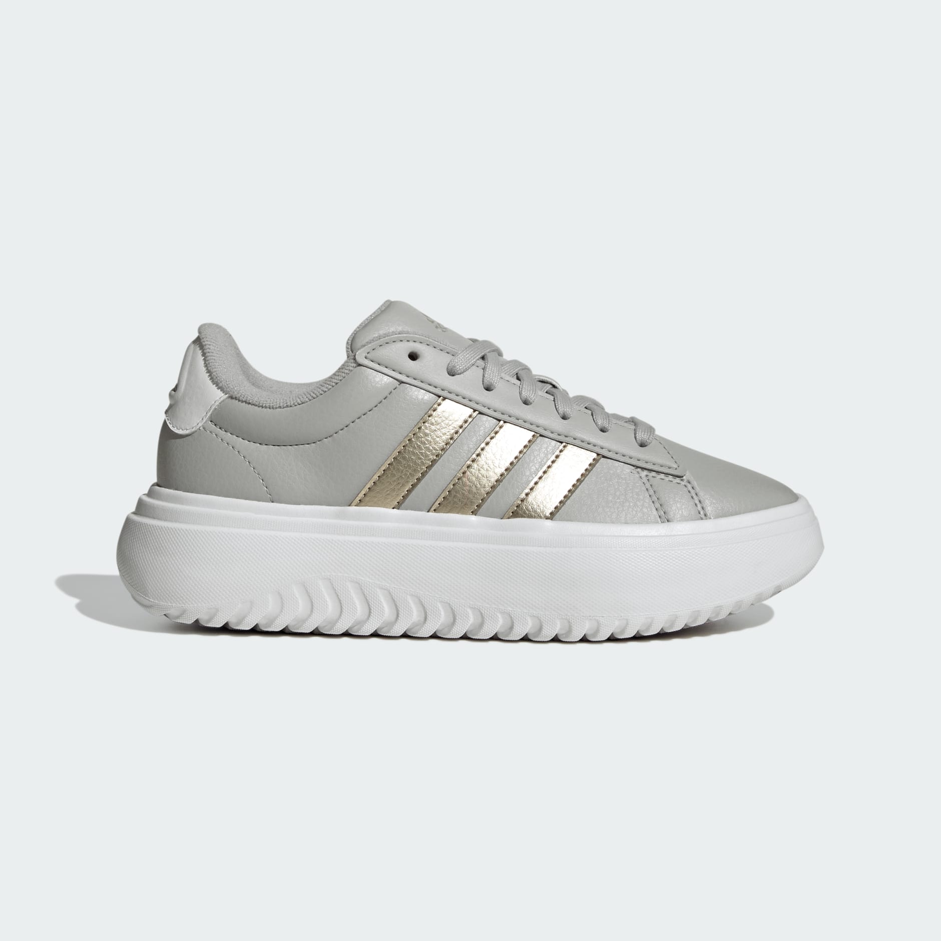 adidas Chaussure compensee Grand Court Gris adidas CI