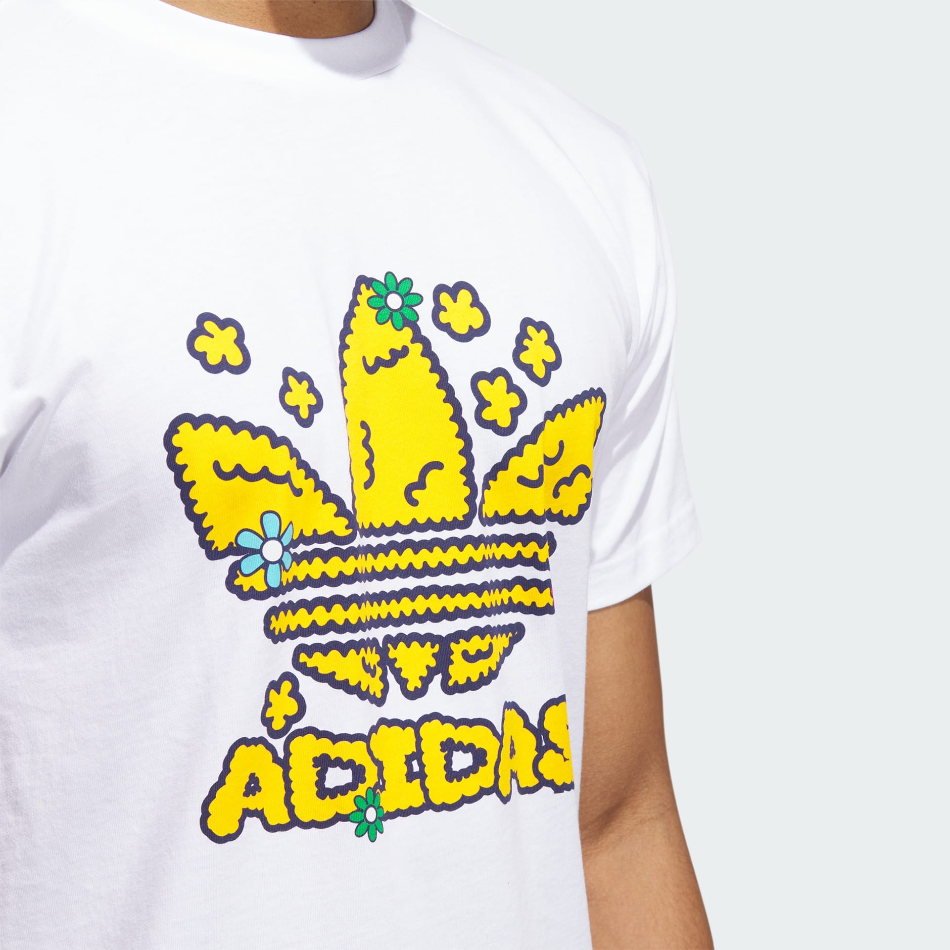 Collegiate Stacked Trefoil Tee