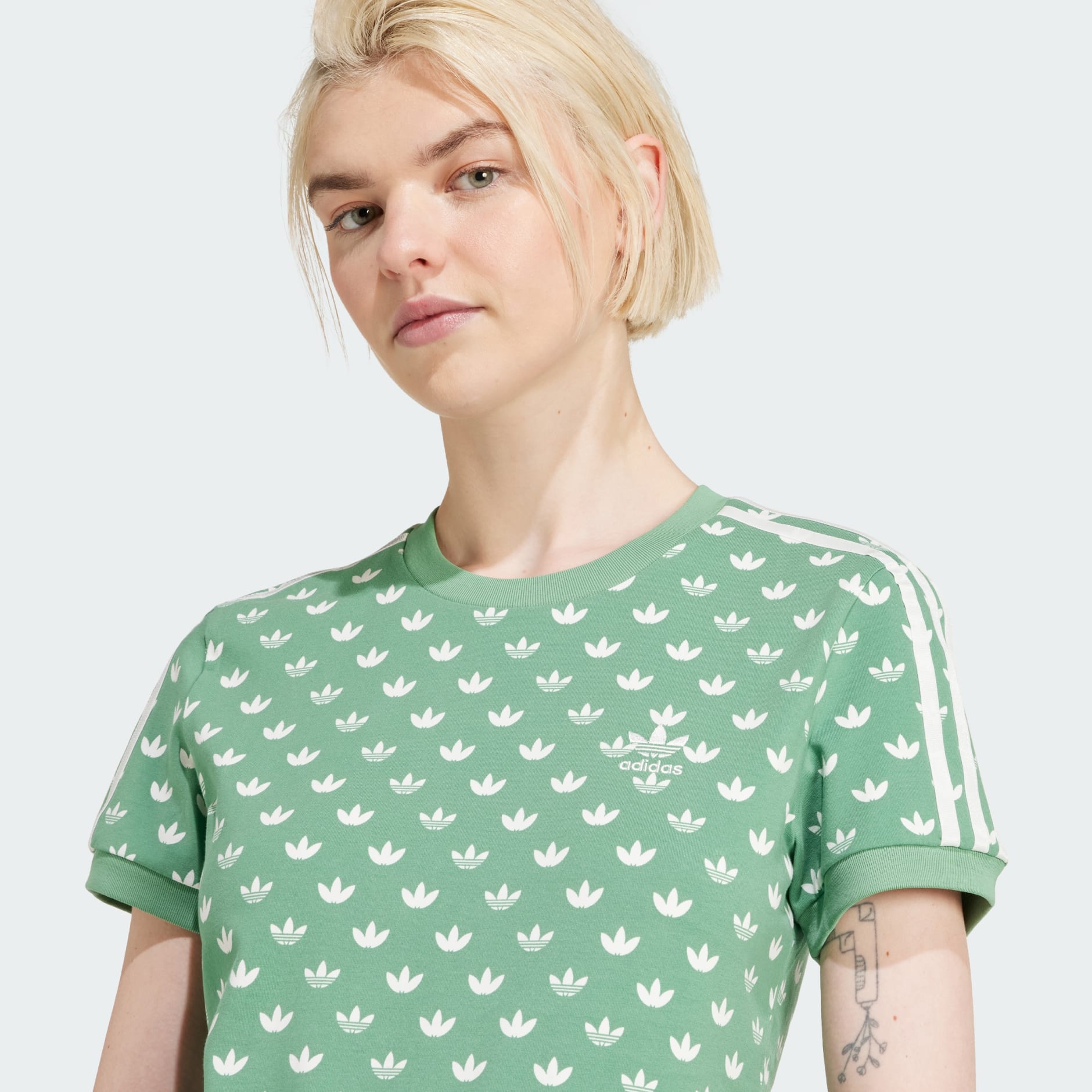 【adidas】モノグラム MONOGRAM 3-STRIPES T-SHIRT Tシャツ 3-Stripe Tee - Mens – ShopWSS