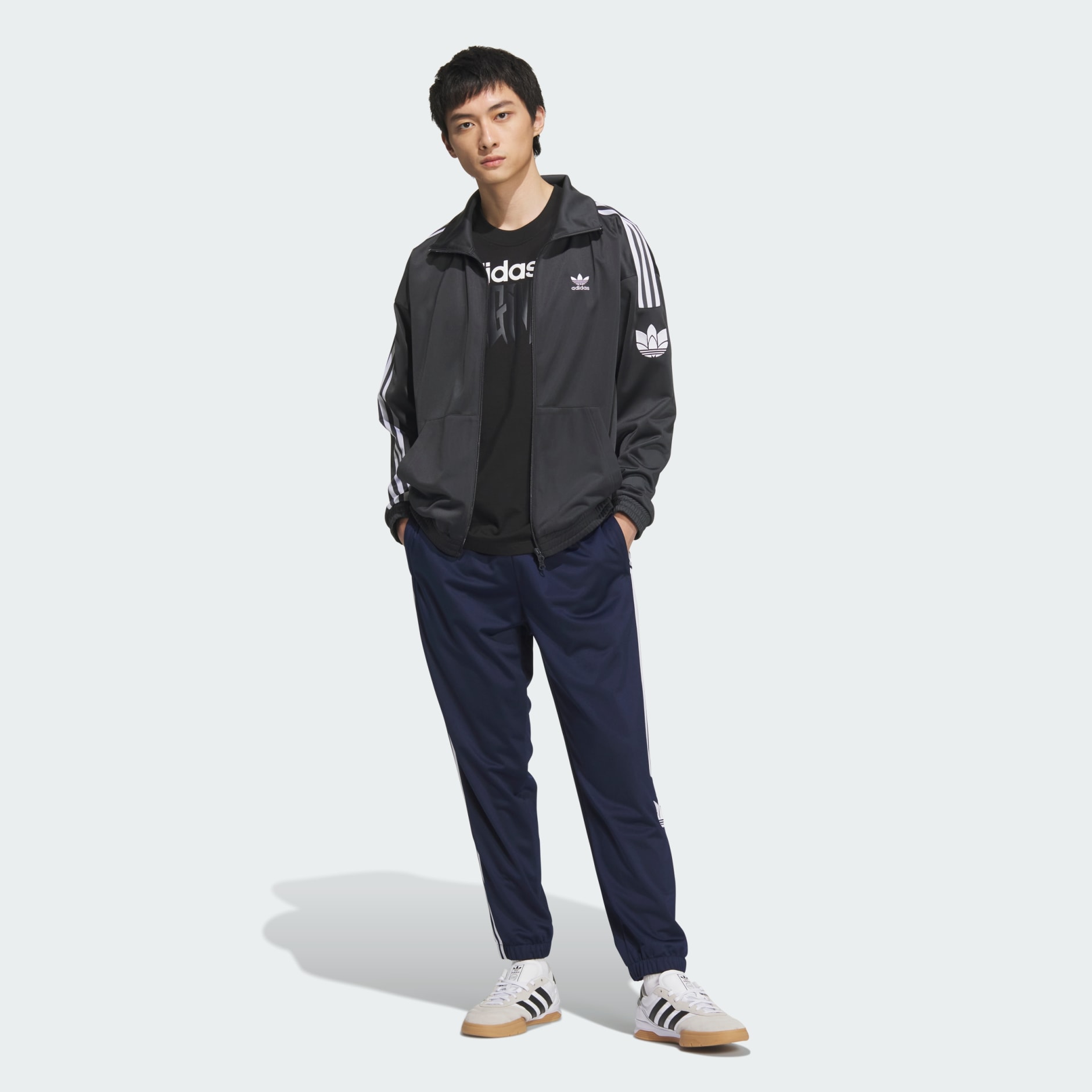 Retro Track Track Top (Gender Neutral) - Grey | adidas Hong Kong