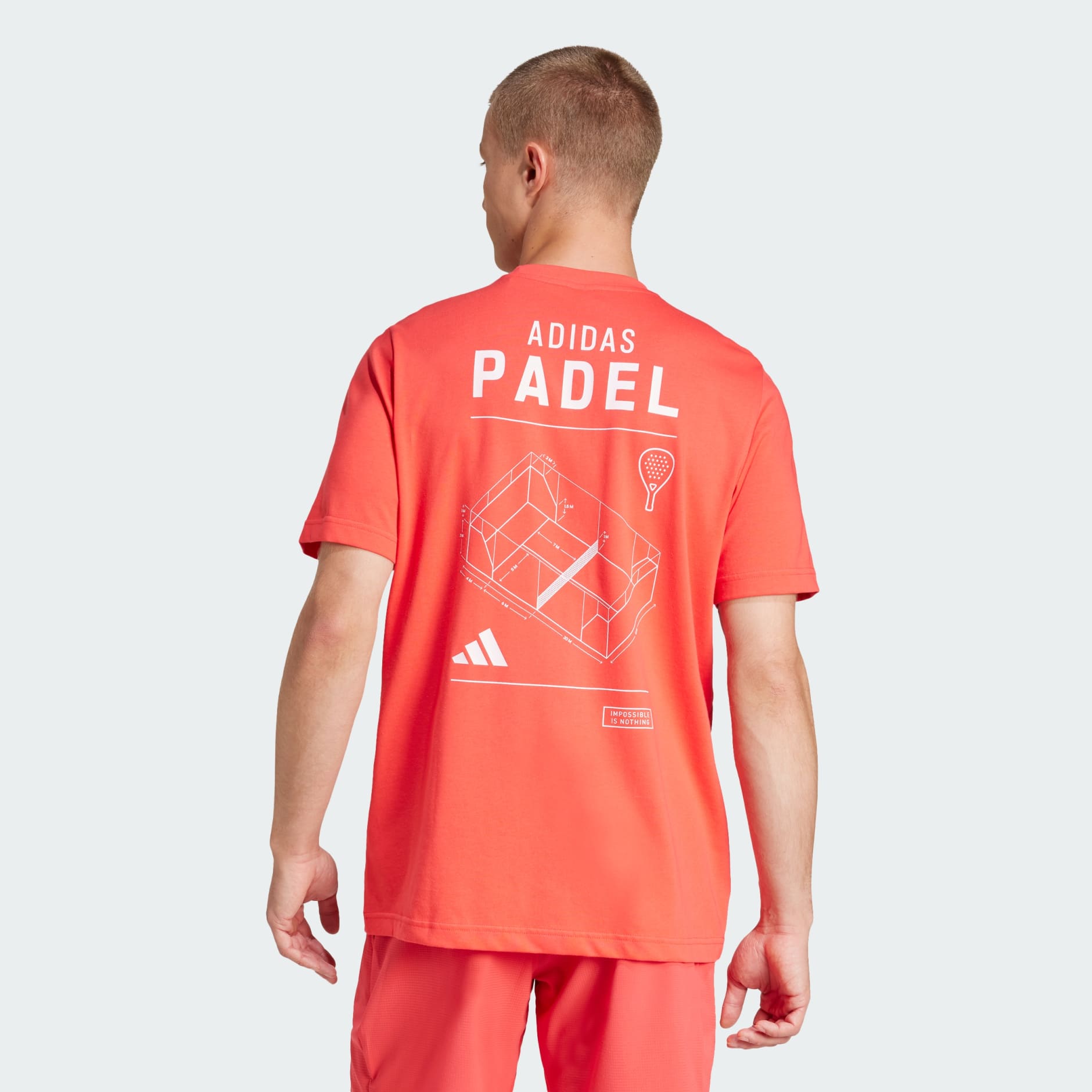 Tricou de padel cu imprimeu